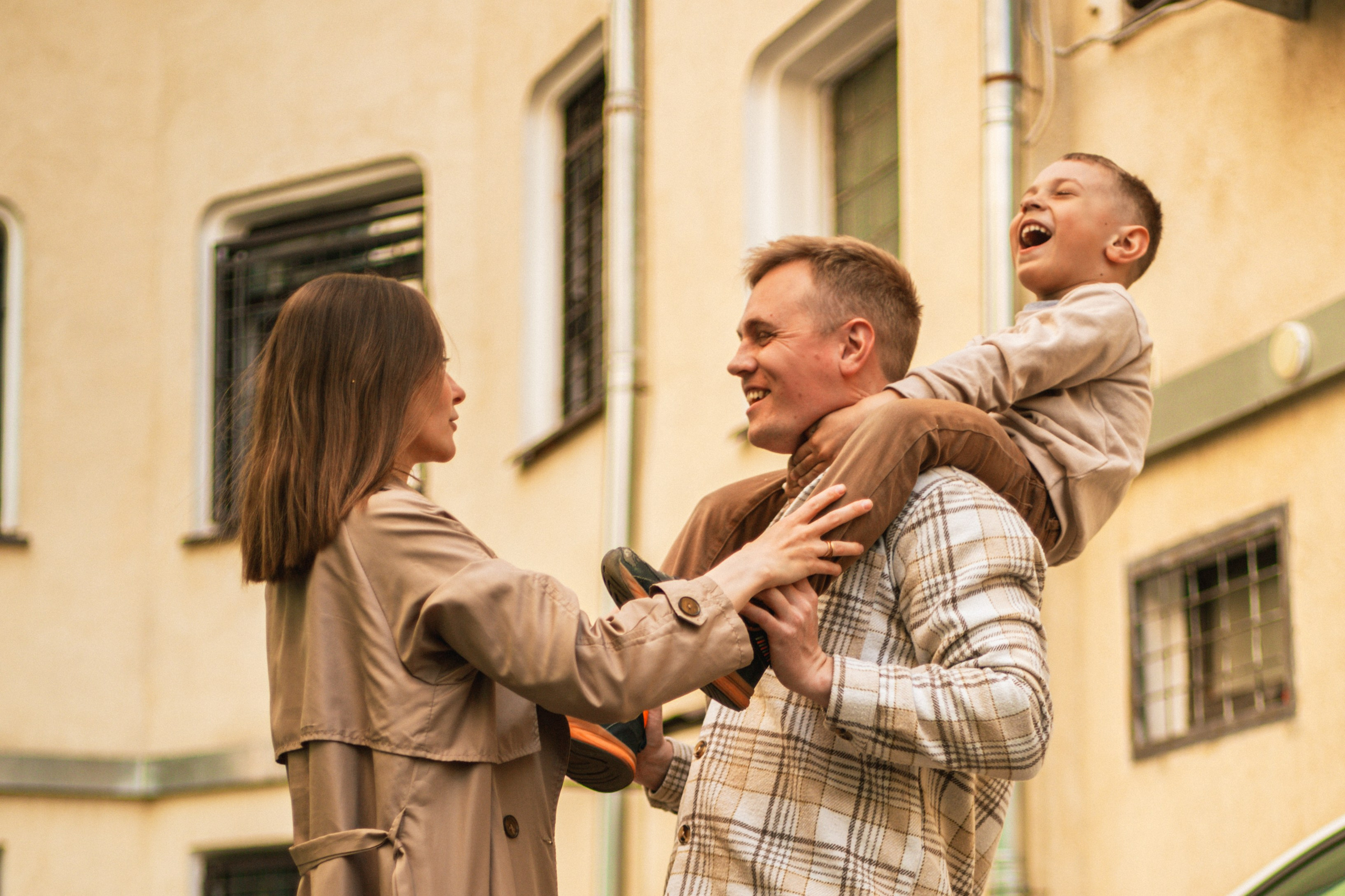 Екатерина с семьёй. Семейный фотограф в Москве и Московской области Лазутина Валентина