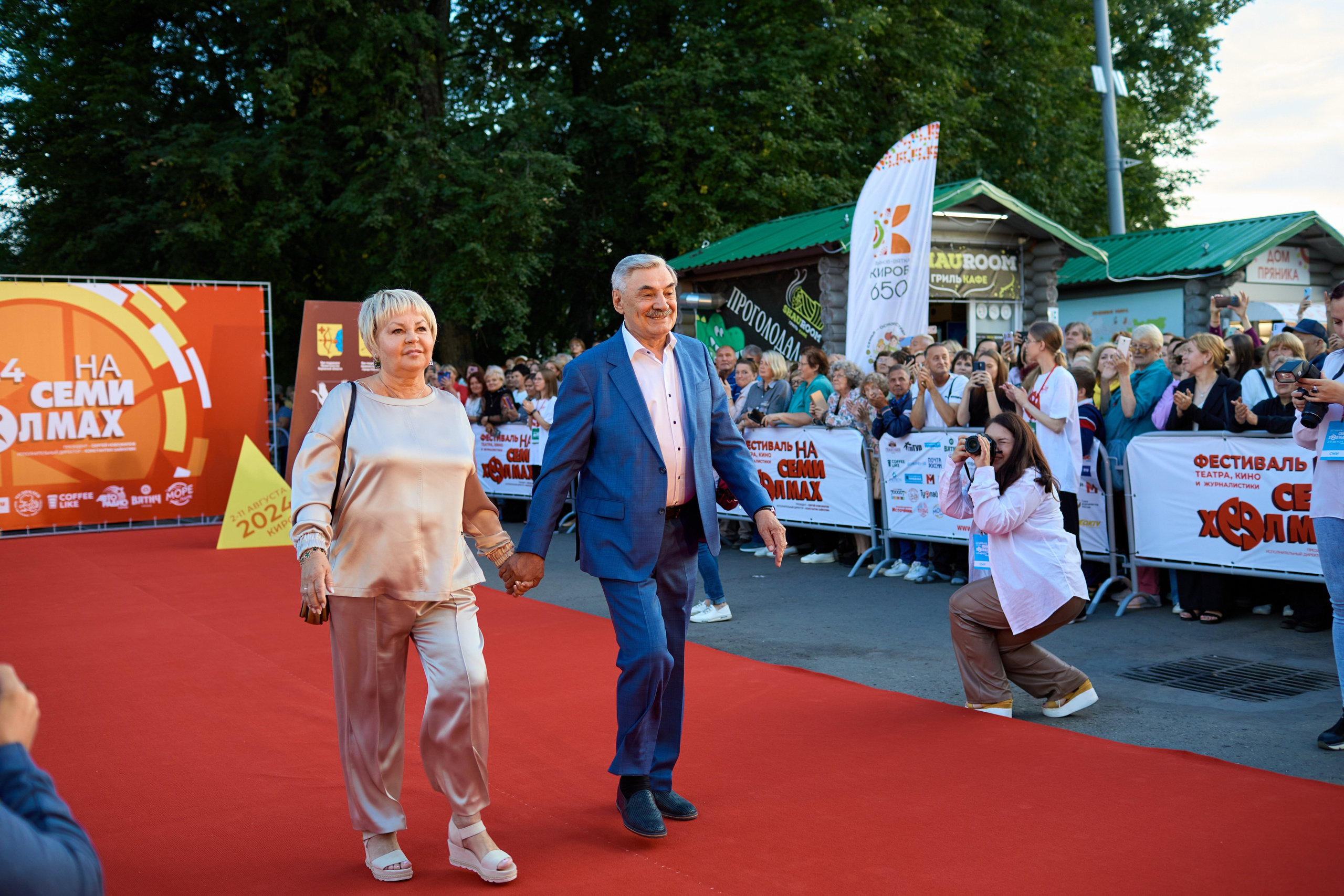 Открытие фестиваля «На семи холмах» 2024. Фотограф Илья Прохоров в Кирове