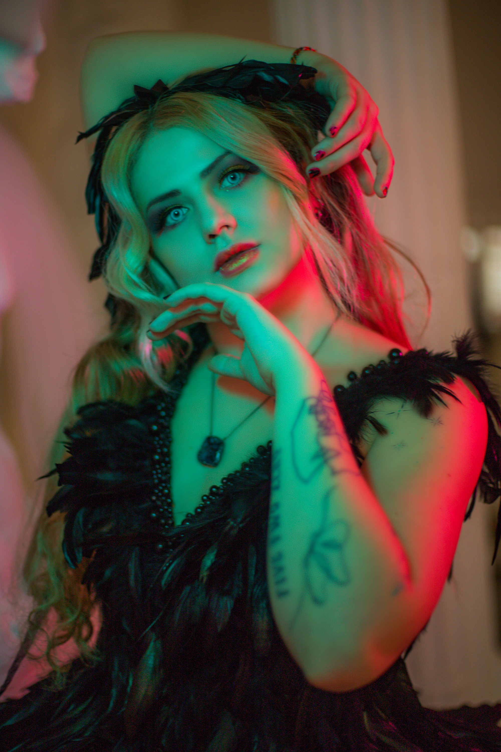 TINA NEON. Polaroud love