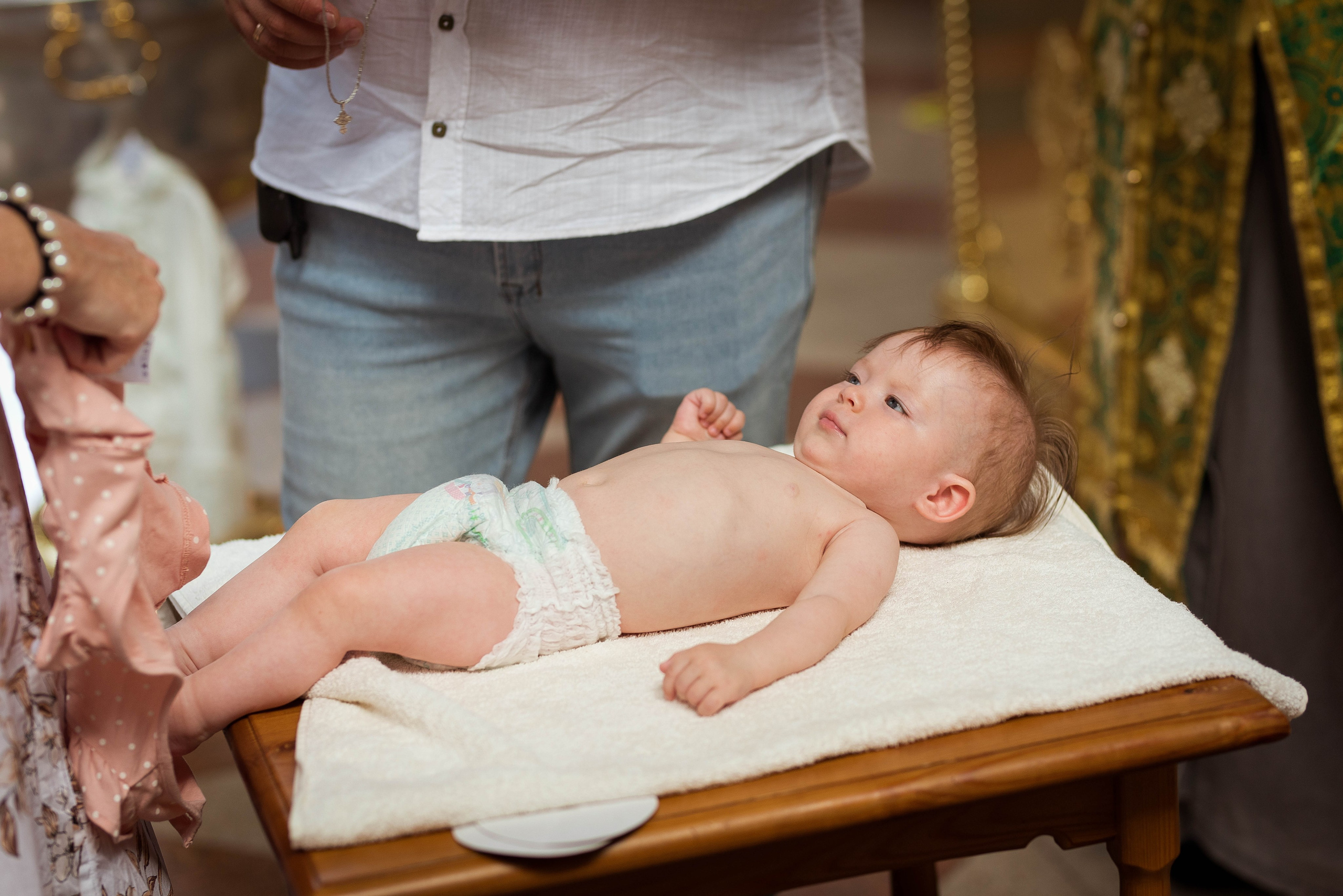 Крещение Варвары. Свадебный и семейный фотограф Яна Стражева. Волгоград, Москва