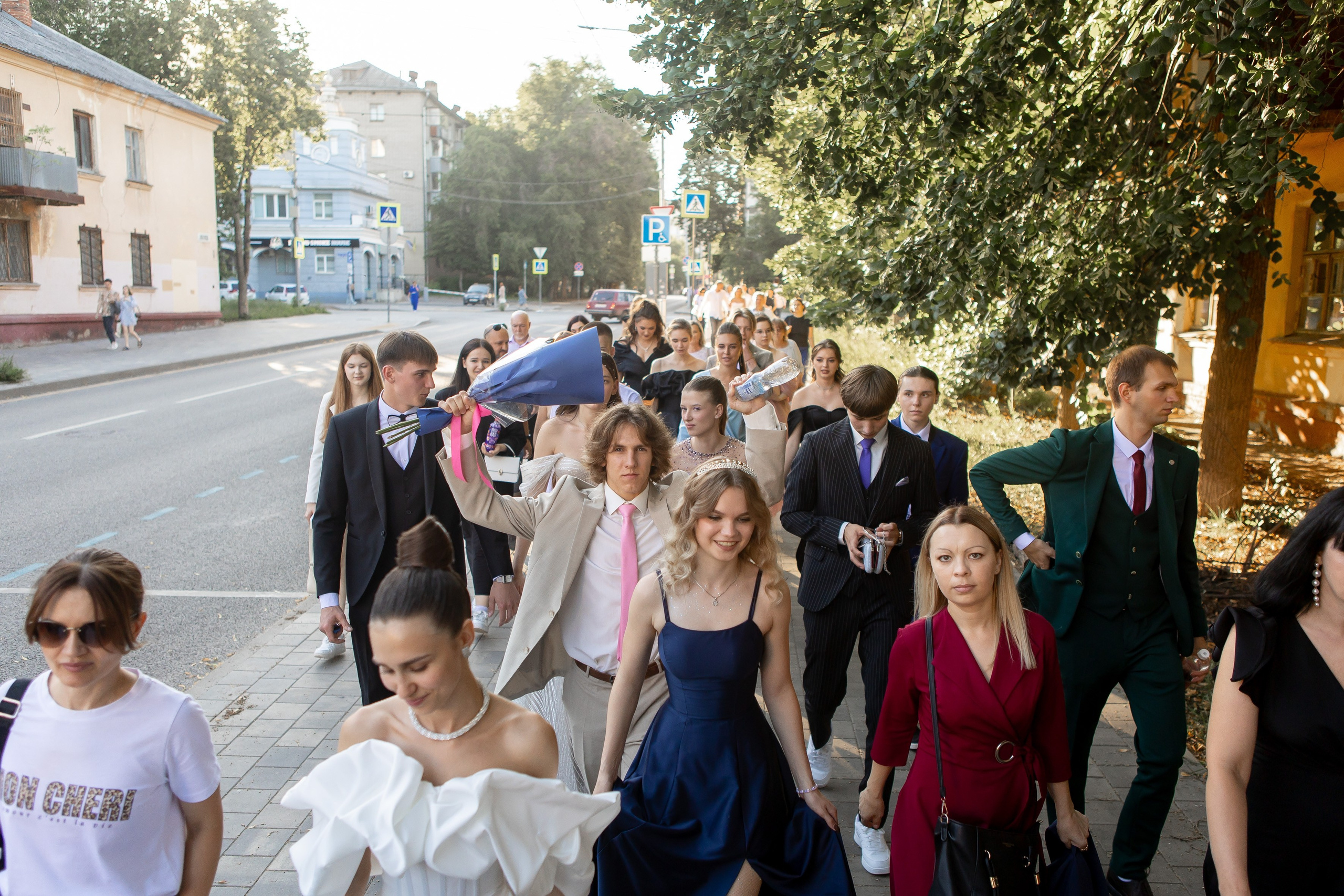 Выпускной Гимназия 12 2024 г. Свадебный и портретный Фотограф в Липецке Дмитрий Котюков
