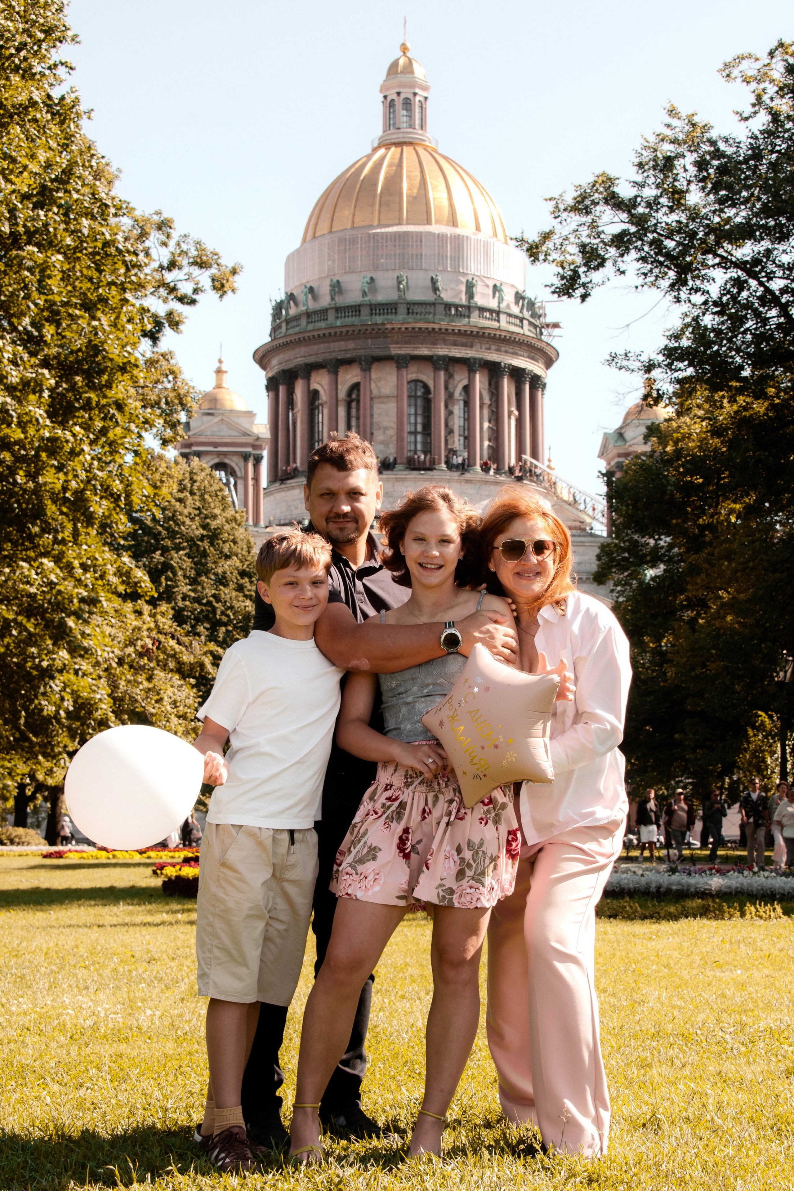 День Рождения Полины и ее семья. Фотограф в Санкт-Петербурге Ксения Яковчук