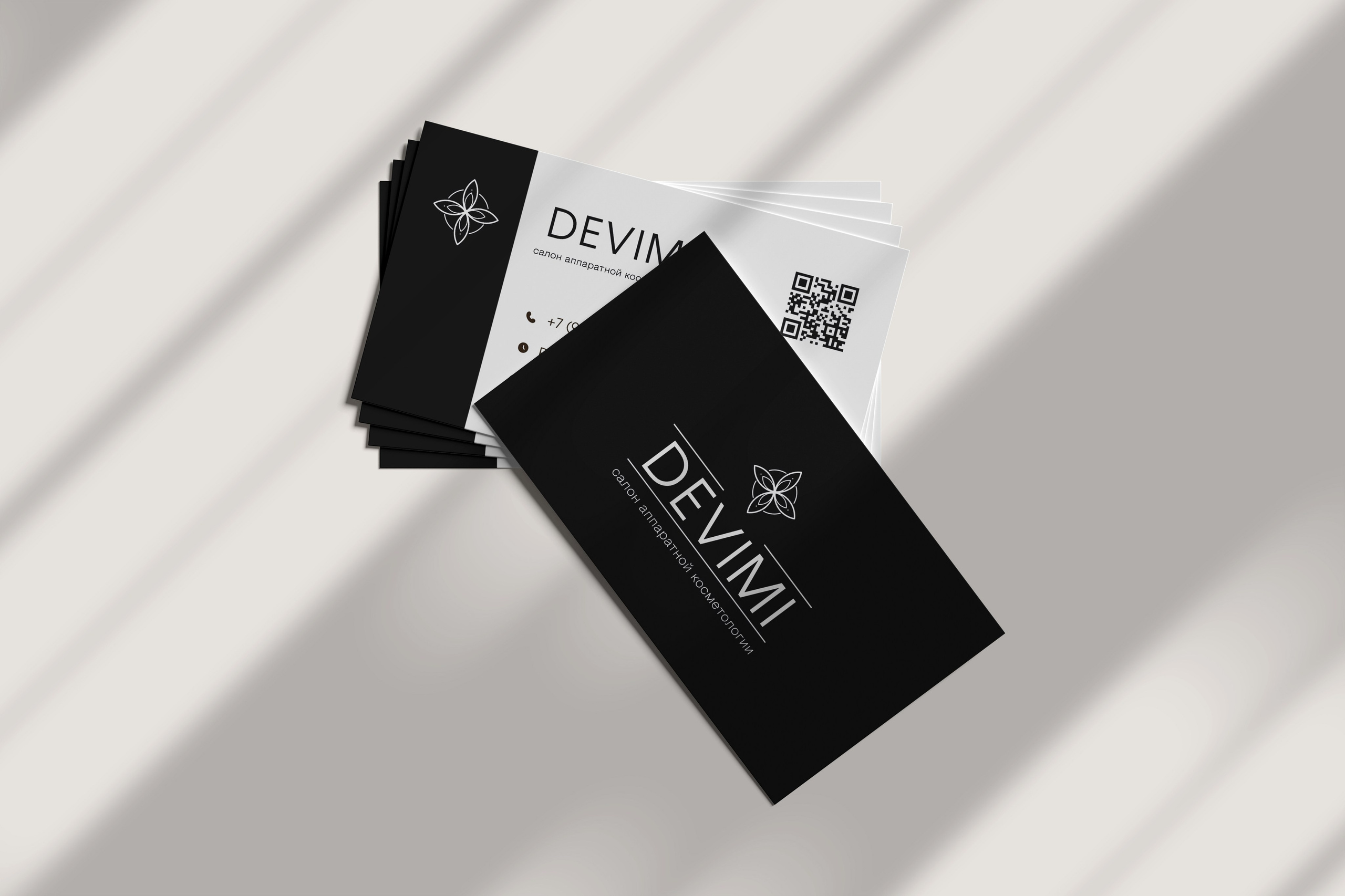 Девими — салон аппаратной косметологии. Лина Ивахник, графический и бренд — дизайнер