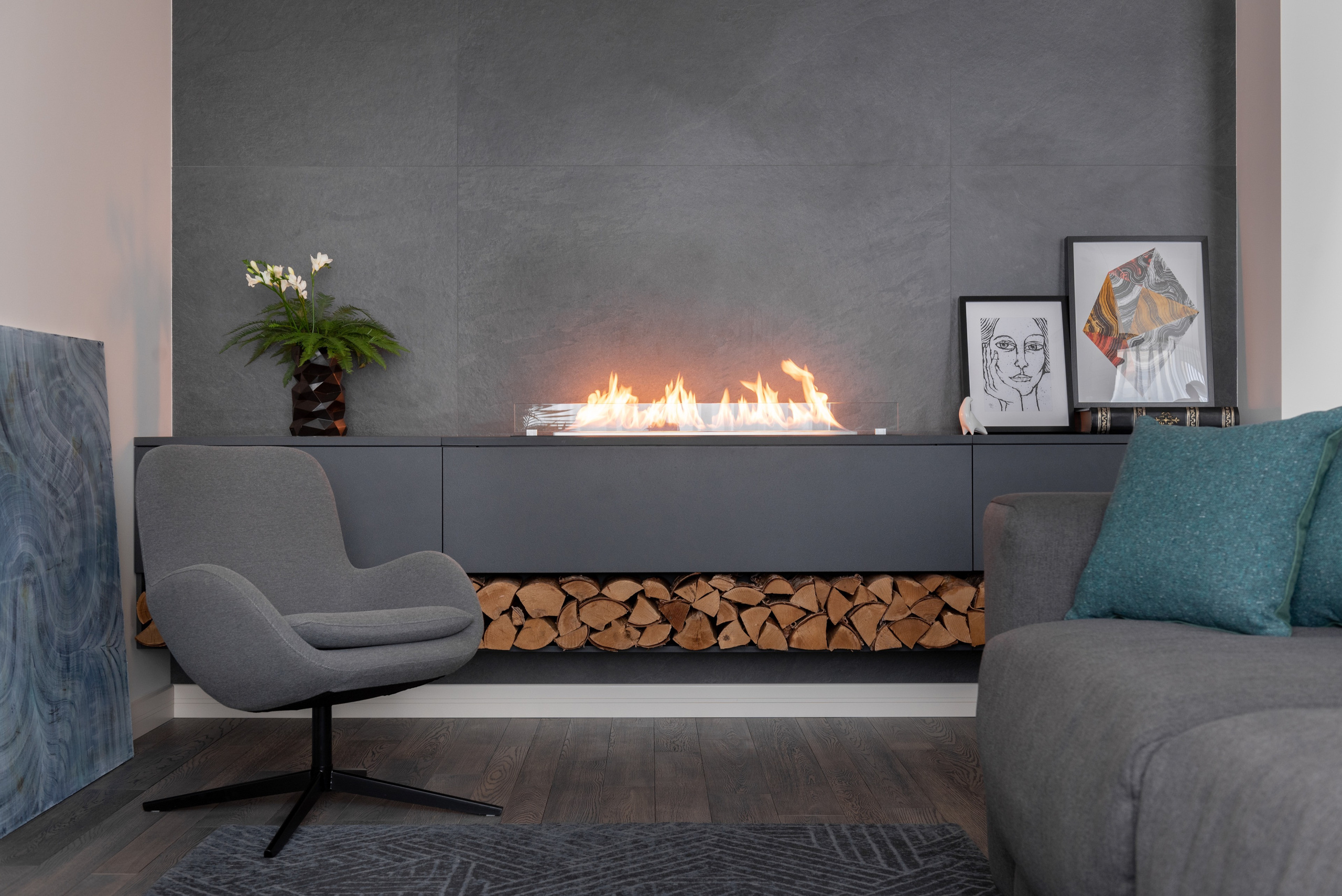 Apartment of 100 sq.m in the residential complex Mosfilmovsky. Commercial photographer | Anton Ermakov