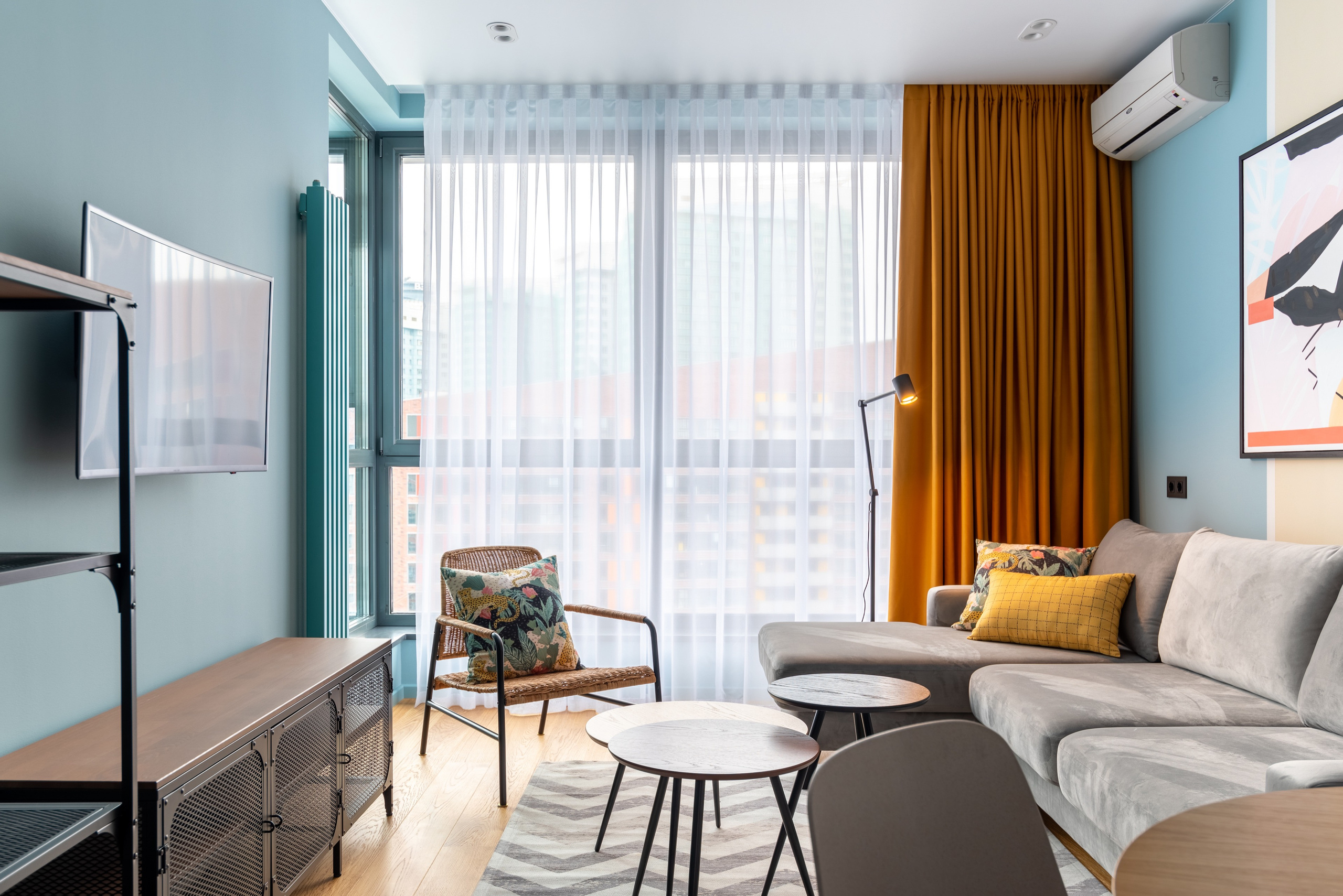 Apartments of 48 sq.m in the LCD Liner. Commercial photographer | Anton Ermakov