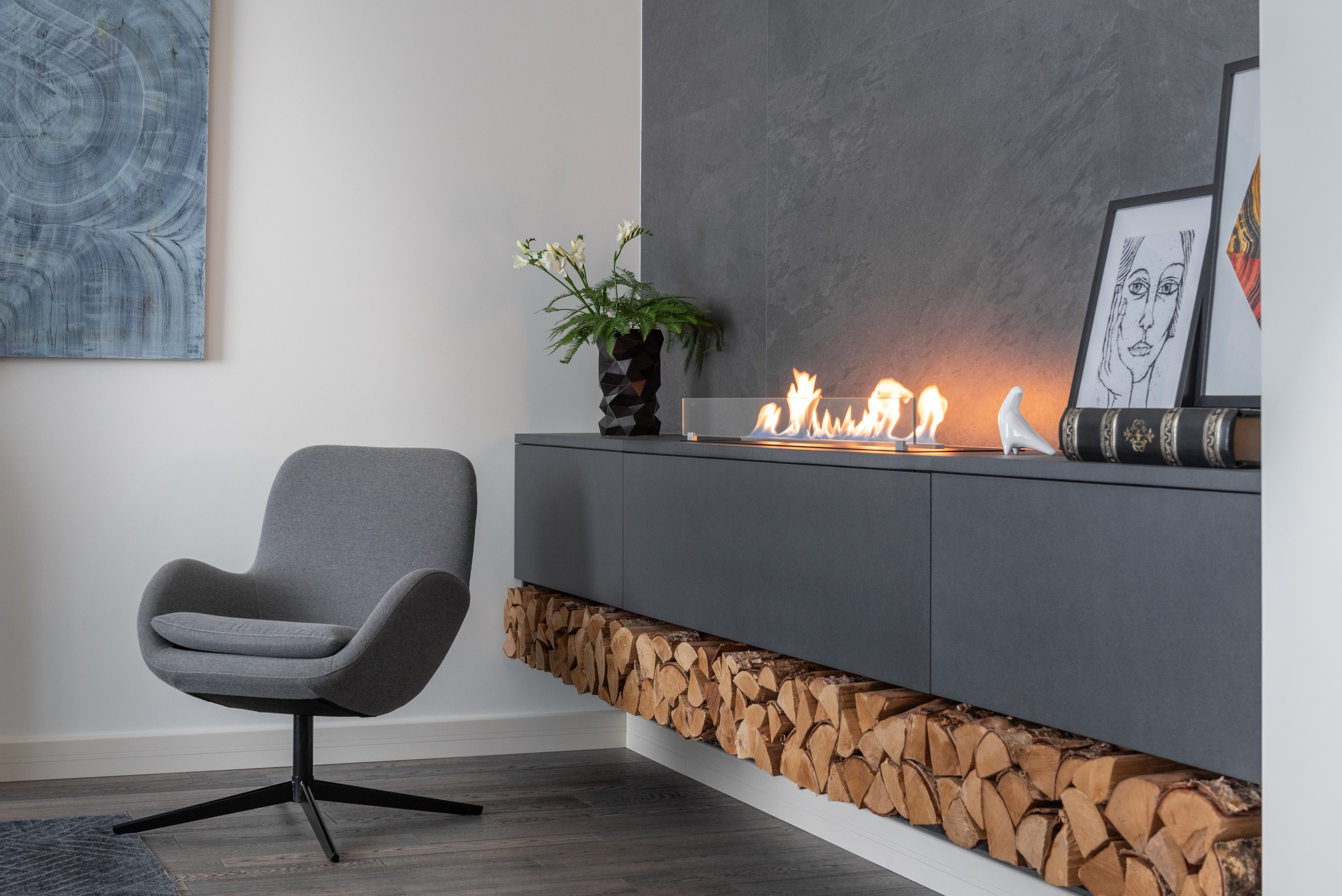 Apartment of 100 sq.m in the residential complex Mosfilmovsky. Commercial photographer | Anton Ermakov