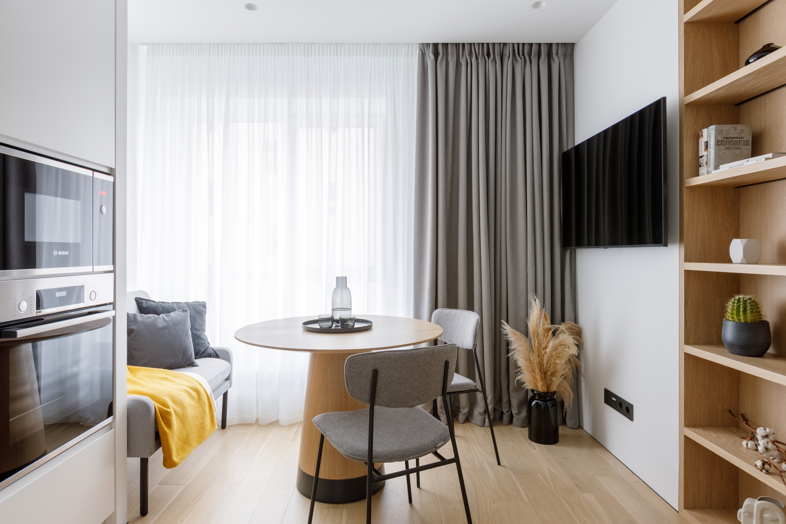 Apartment of 36 sq.m in the residential complex Annino Park. Commercial photographer | Anton Ermakov