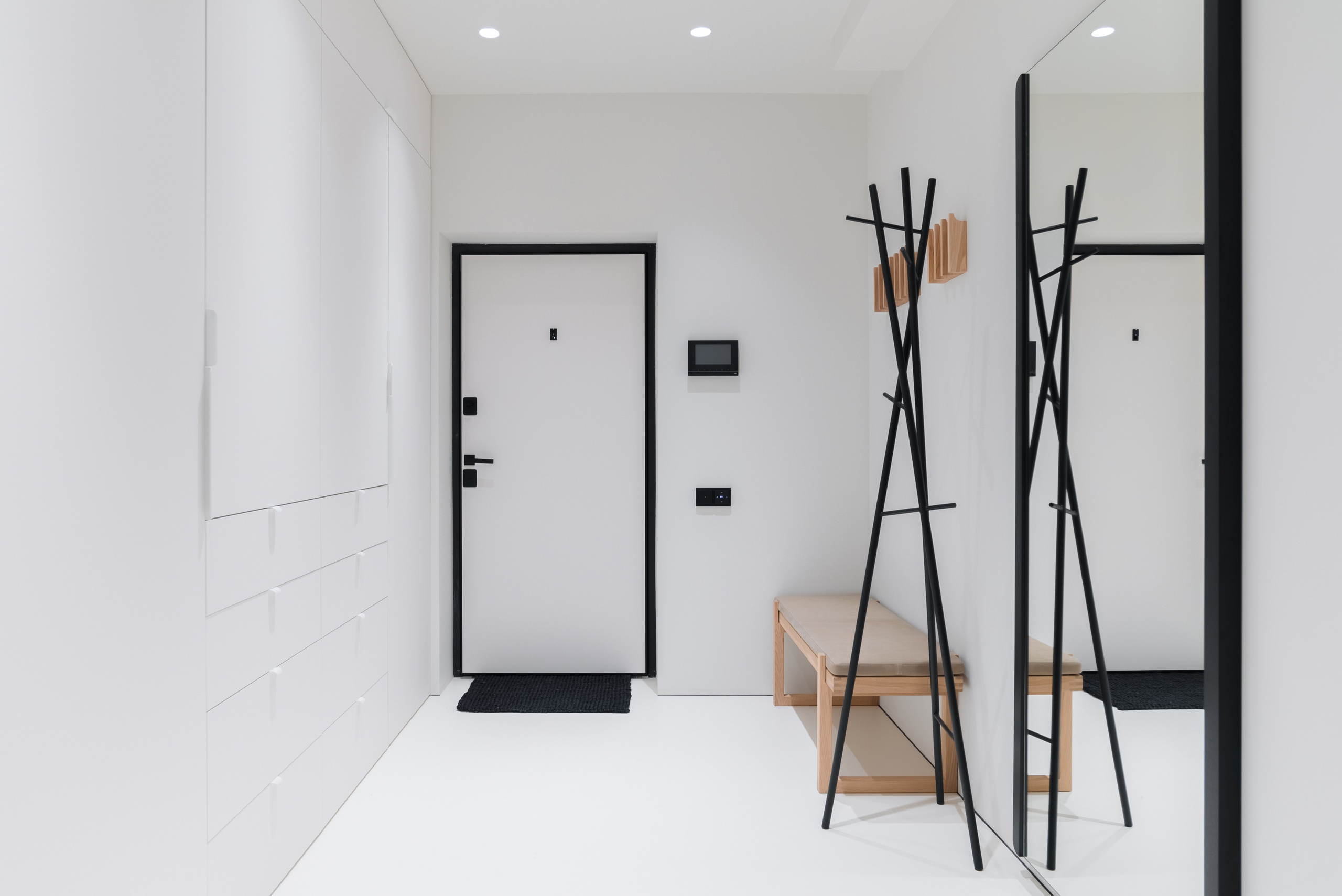 The interior of the apartment is 135 sq.m in the LCD Vavilova 4. Commercial photographer | Anton Ermakov