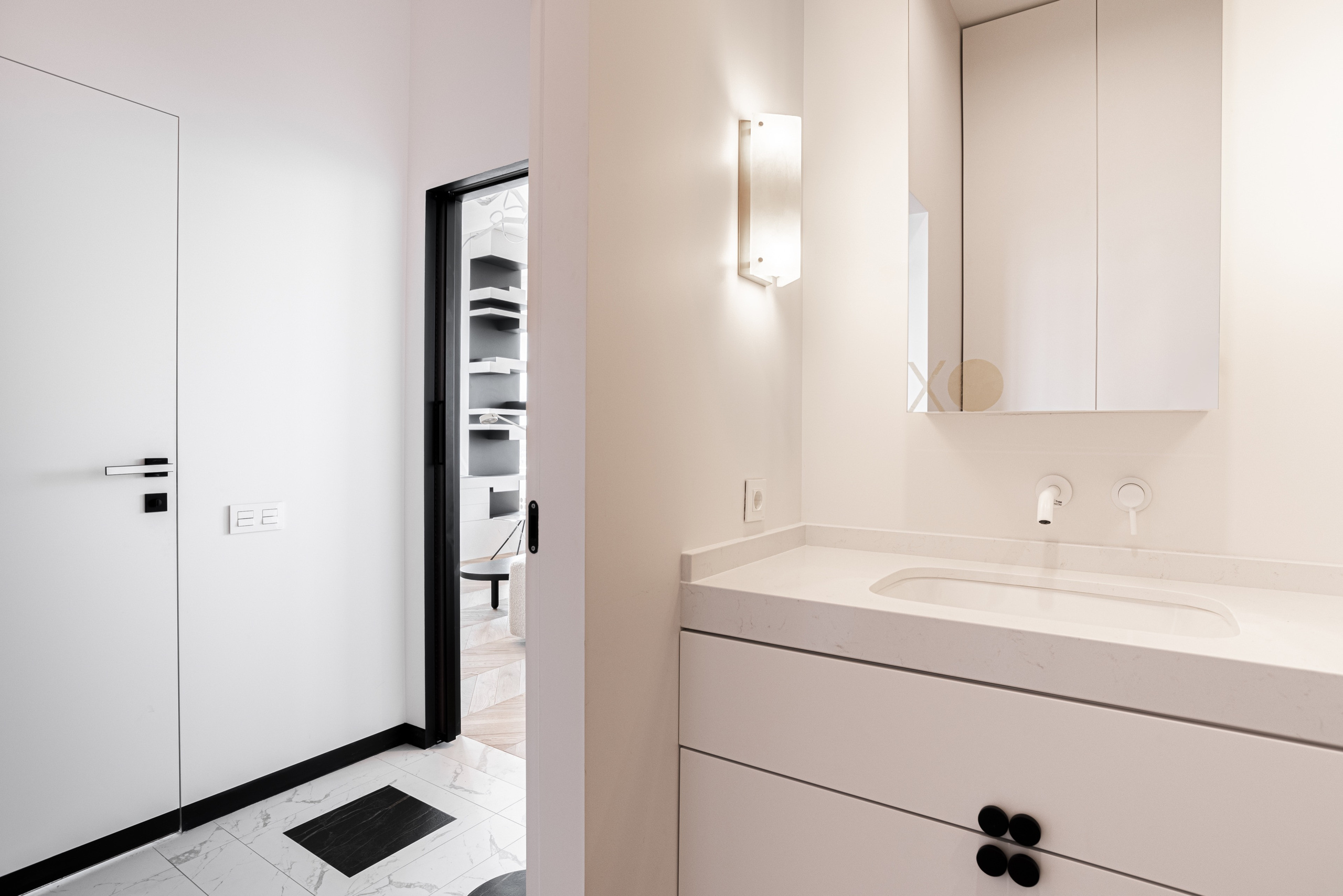 Apartment of 72 sq.m in the Baikonur residential complex. Commercial photographer | Anton Ermakov