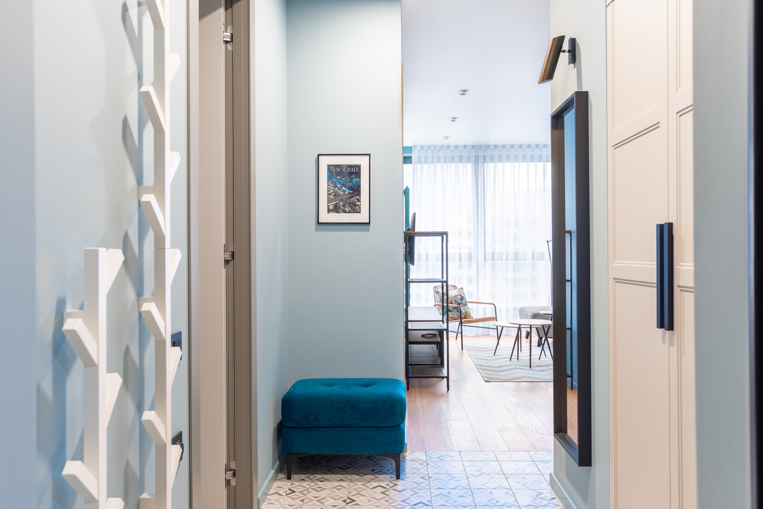 Apartments of 48 sq.m in the LCD Liner. Commercial photographer | Anton Ermakov