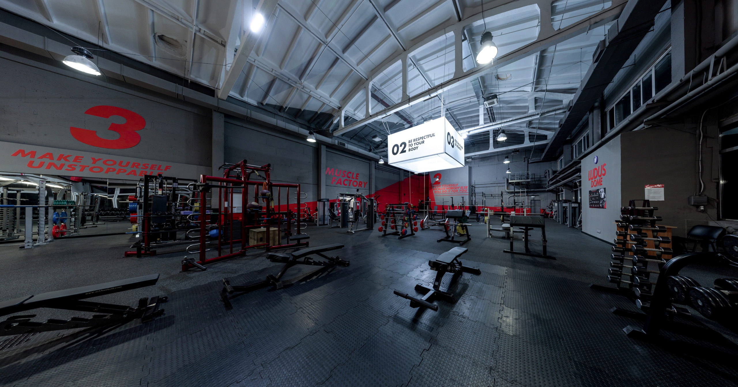 Ludus Dome Sports Club. Commercial photographer | Anton Ermakov