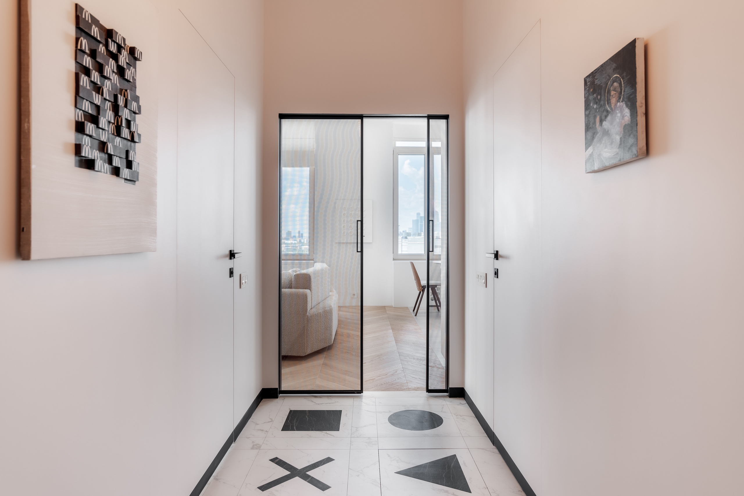 Apartment of 72 sq.m in the Baikonur residential complex. Commercial photographer | Anton Ermakov