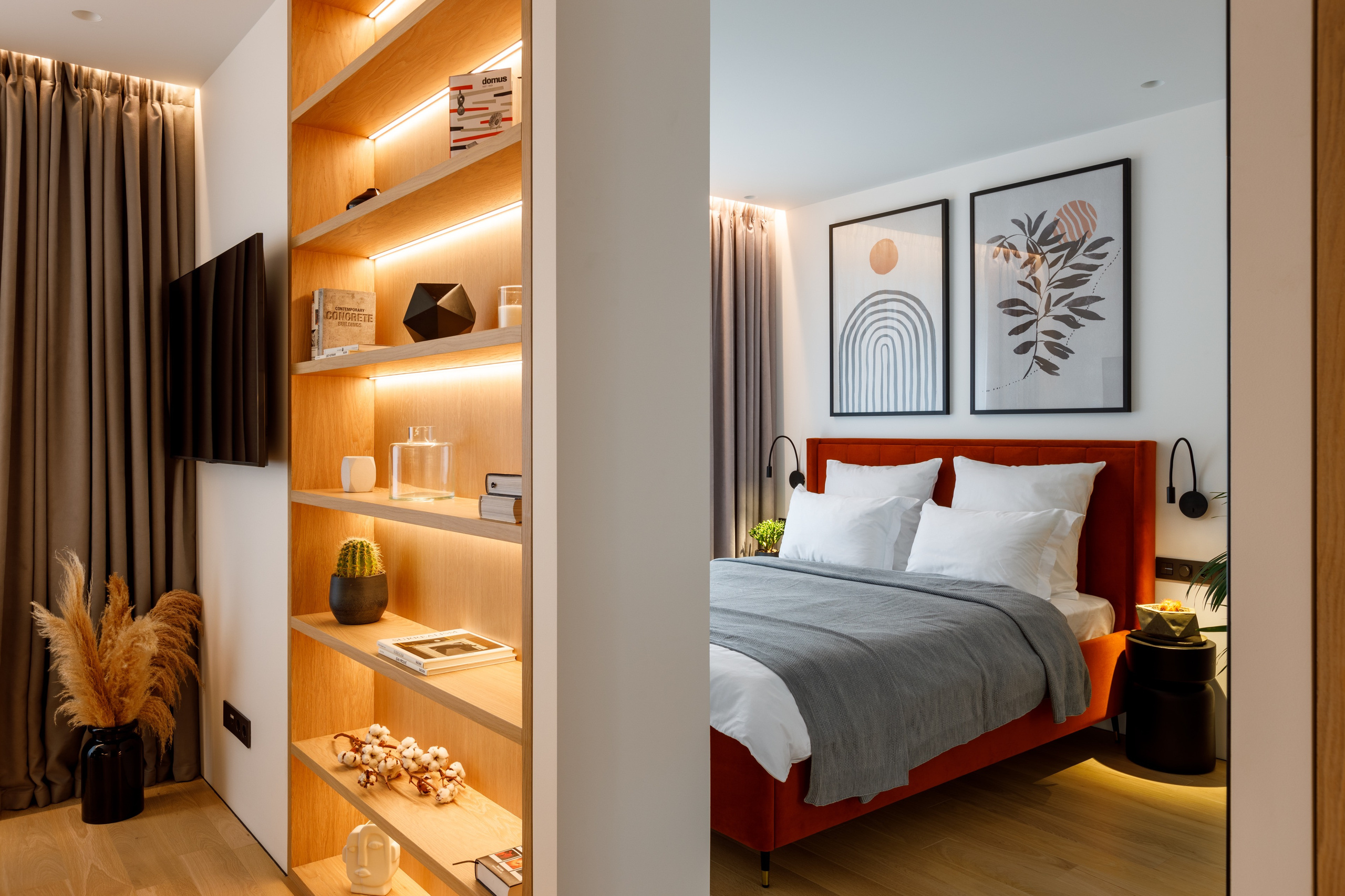 Apartment of 36 sq.m in the residential complex Annino Park. Commercial photographer | Anton Ermakov