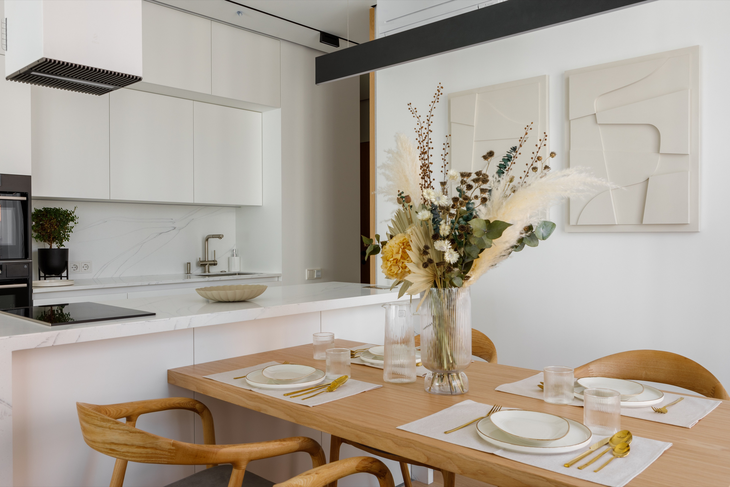 Apartment of 71 sq.m in the residential complex Western port. Commercial photographer | Anton Ermakov