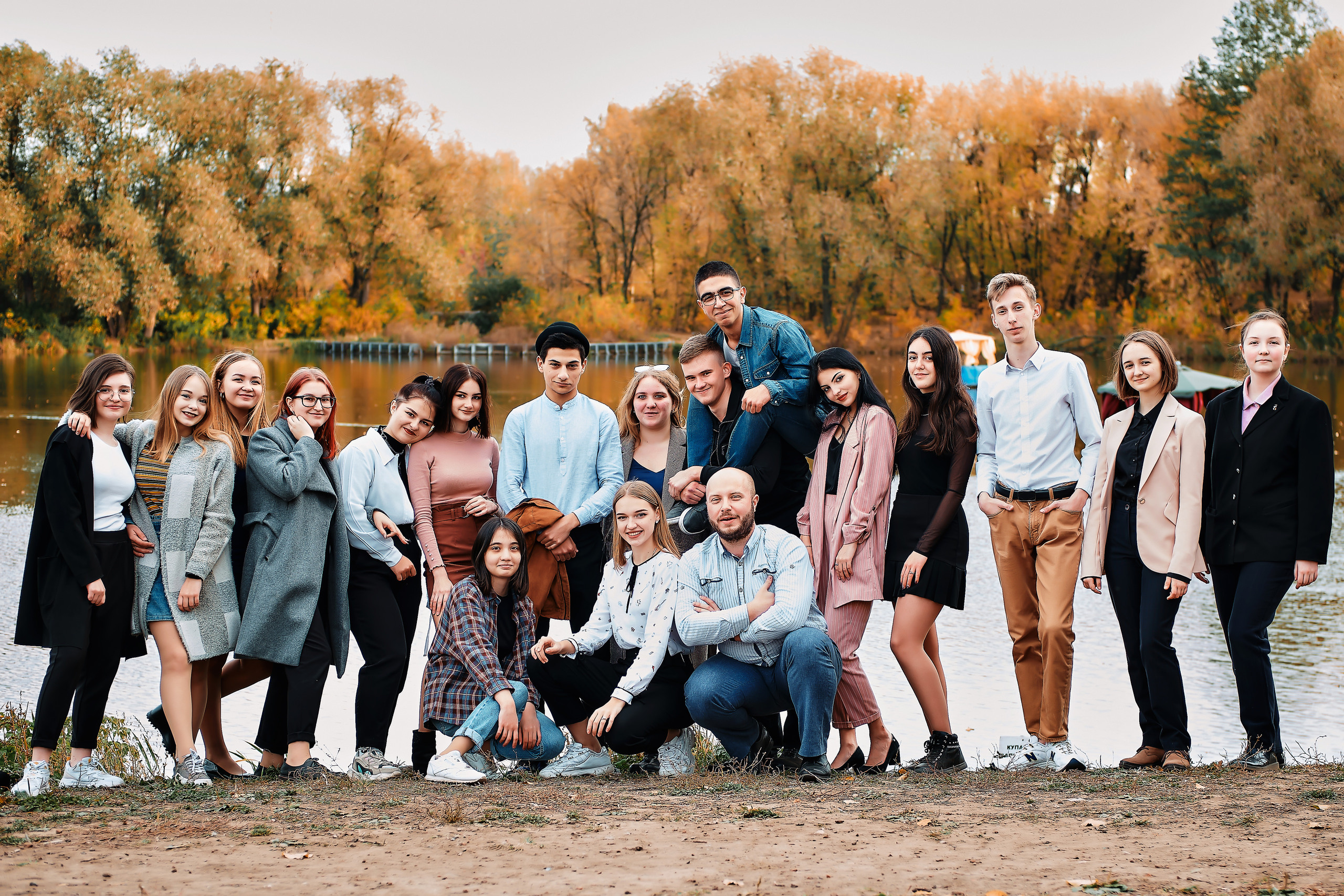 Из жизни класса. Семейный портретный свадебный фотограф Дмитрий Тимченко. Студия / фото