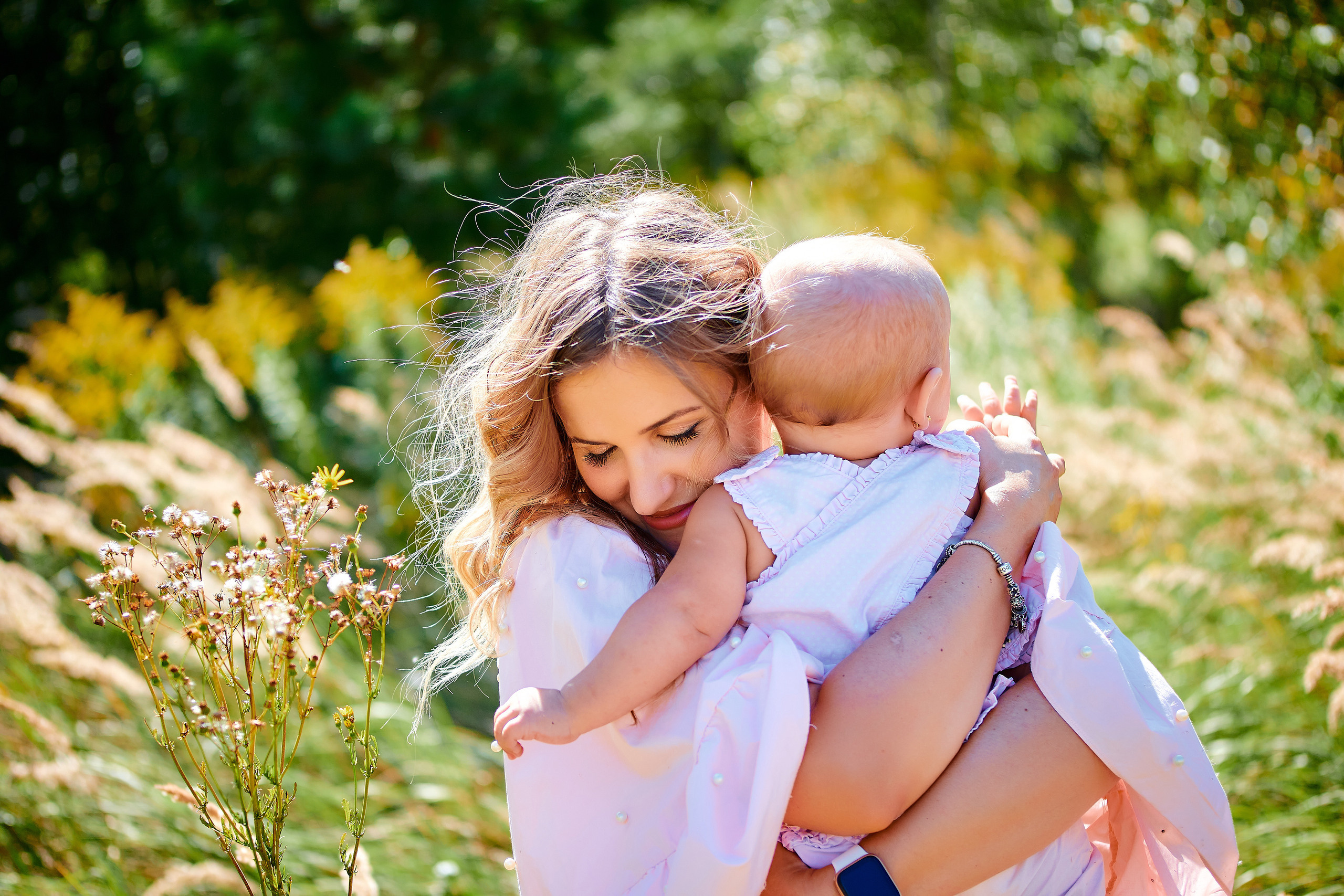 Ольга, Ангелина и Соня. Семейный портретный свадебный фотограф Дмитрий Тимченко. Студия / фото