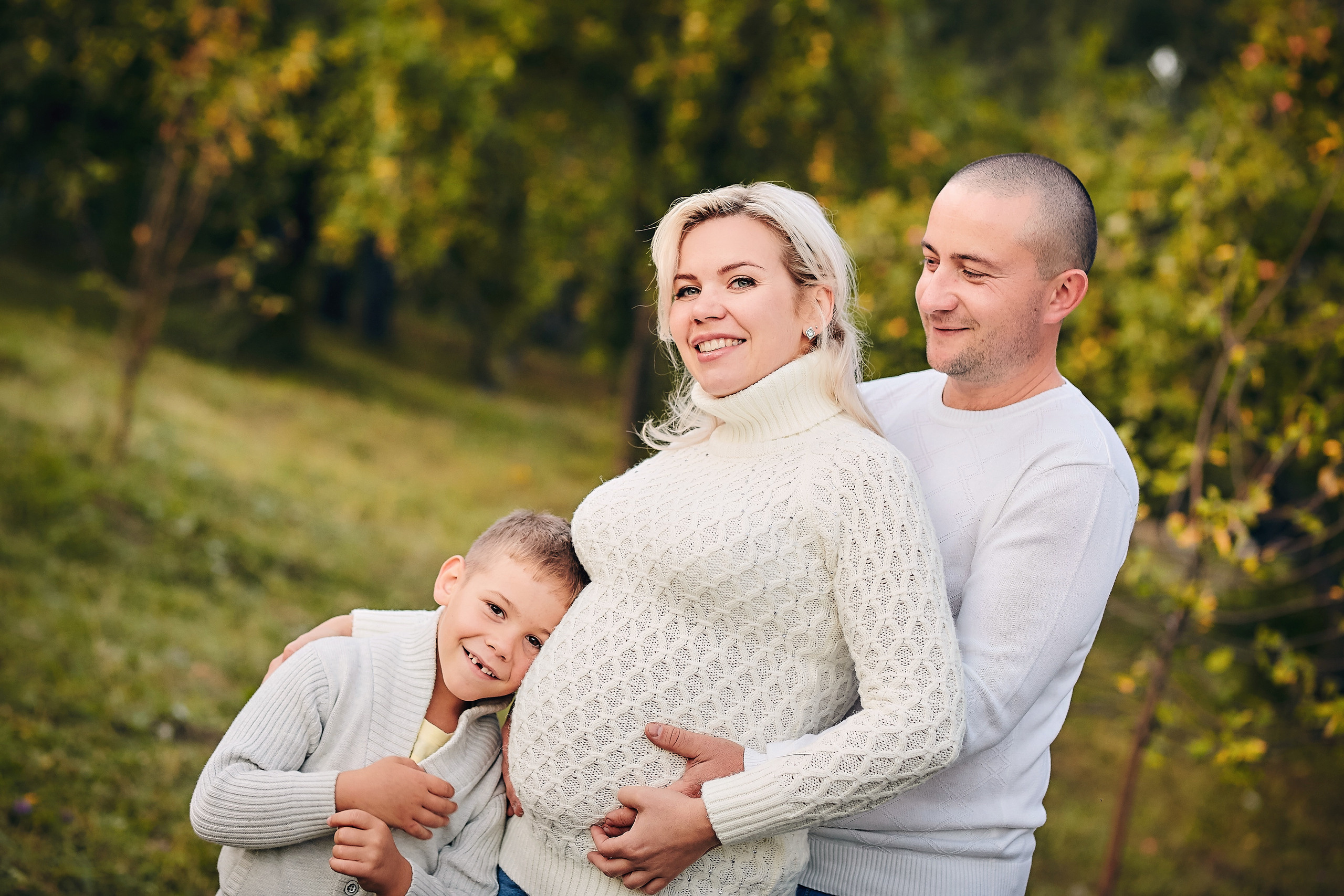 Семейная фотография. Семейный портретный свадебный фотограф Дмитрий Тимченко. Студия / фото