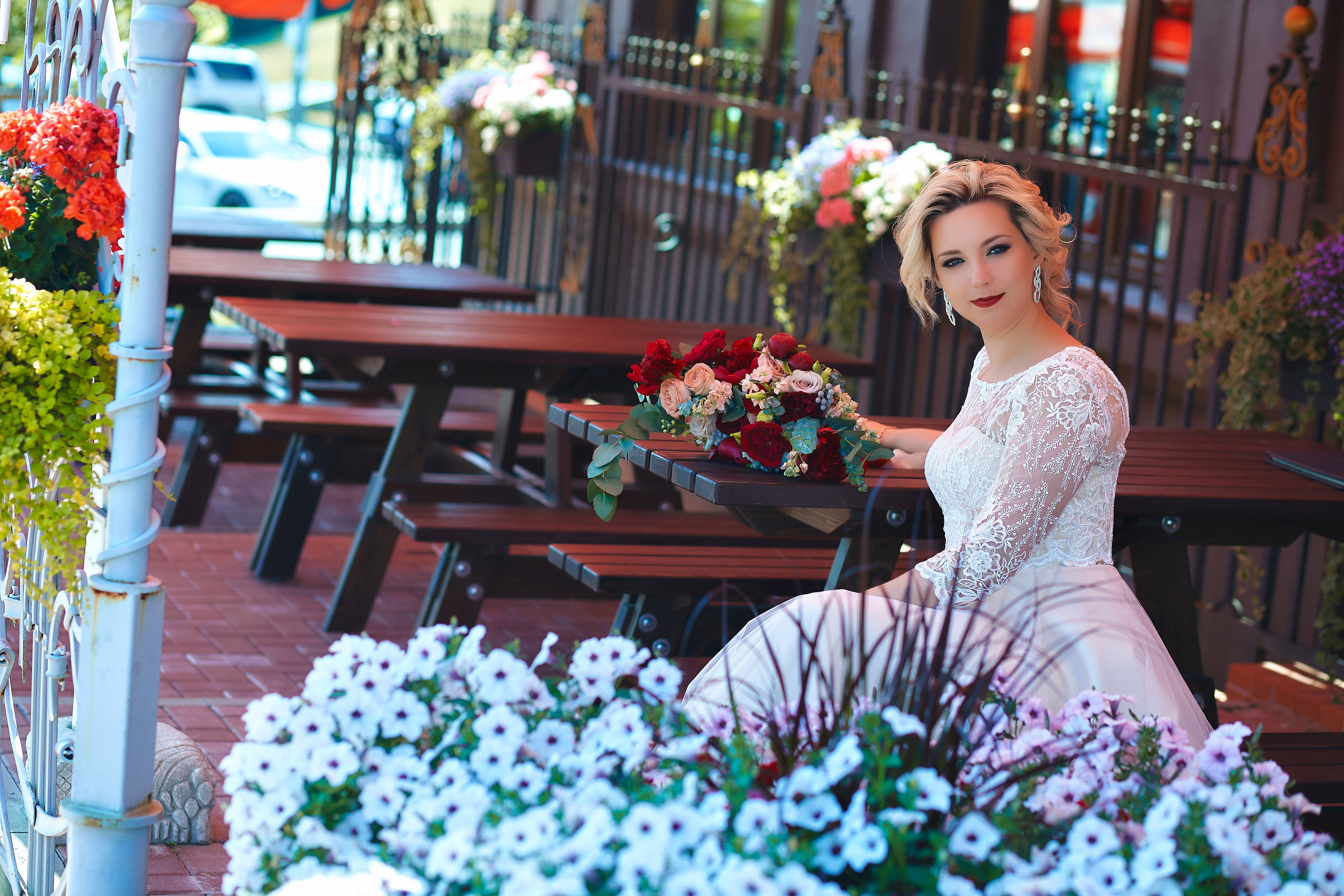 Оксана и Максим. Семейный портретный свадебный фотограф Дмитрий Тимченко. Студия / фото