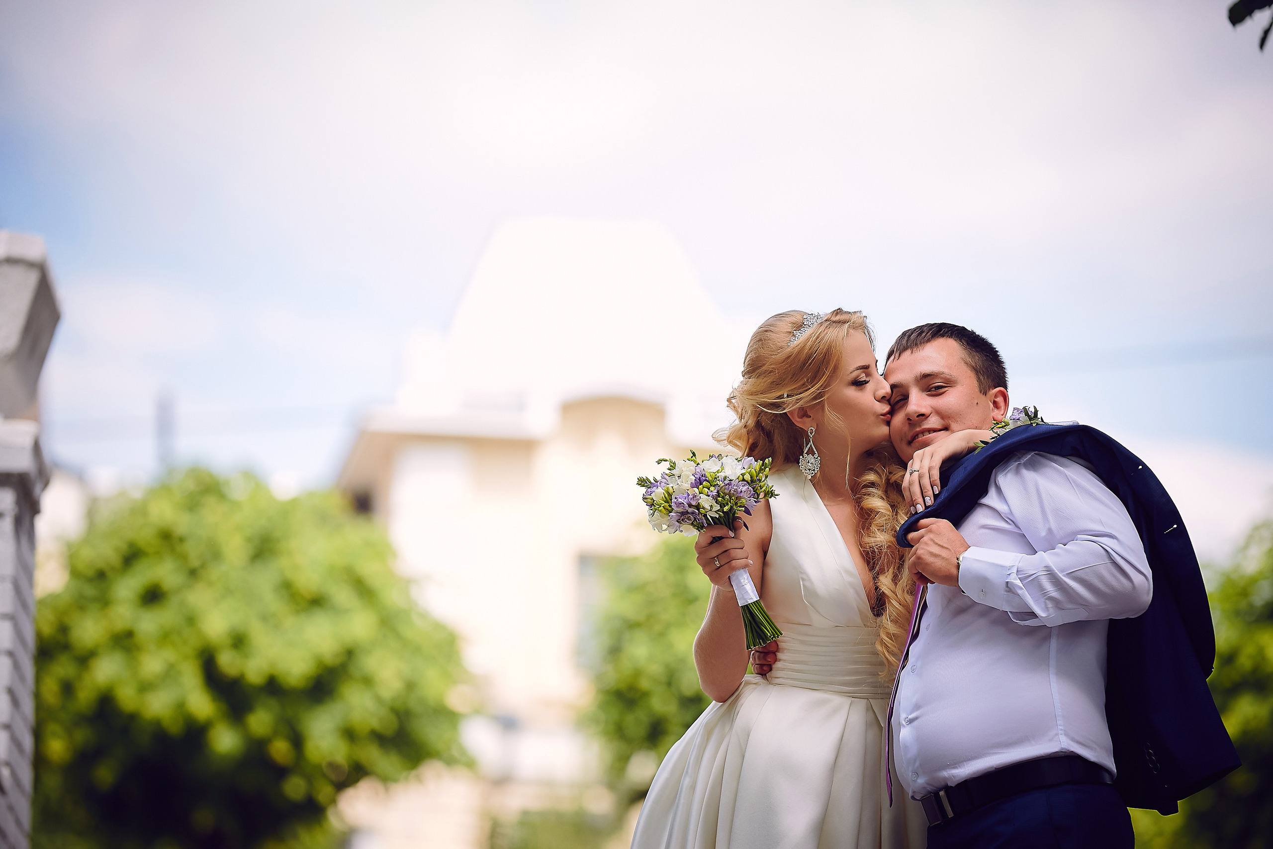 Анастасия и Руслан. Семейный портретный свадебный фотограф Дмитрий Тимченко. Студия / фото