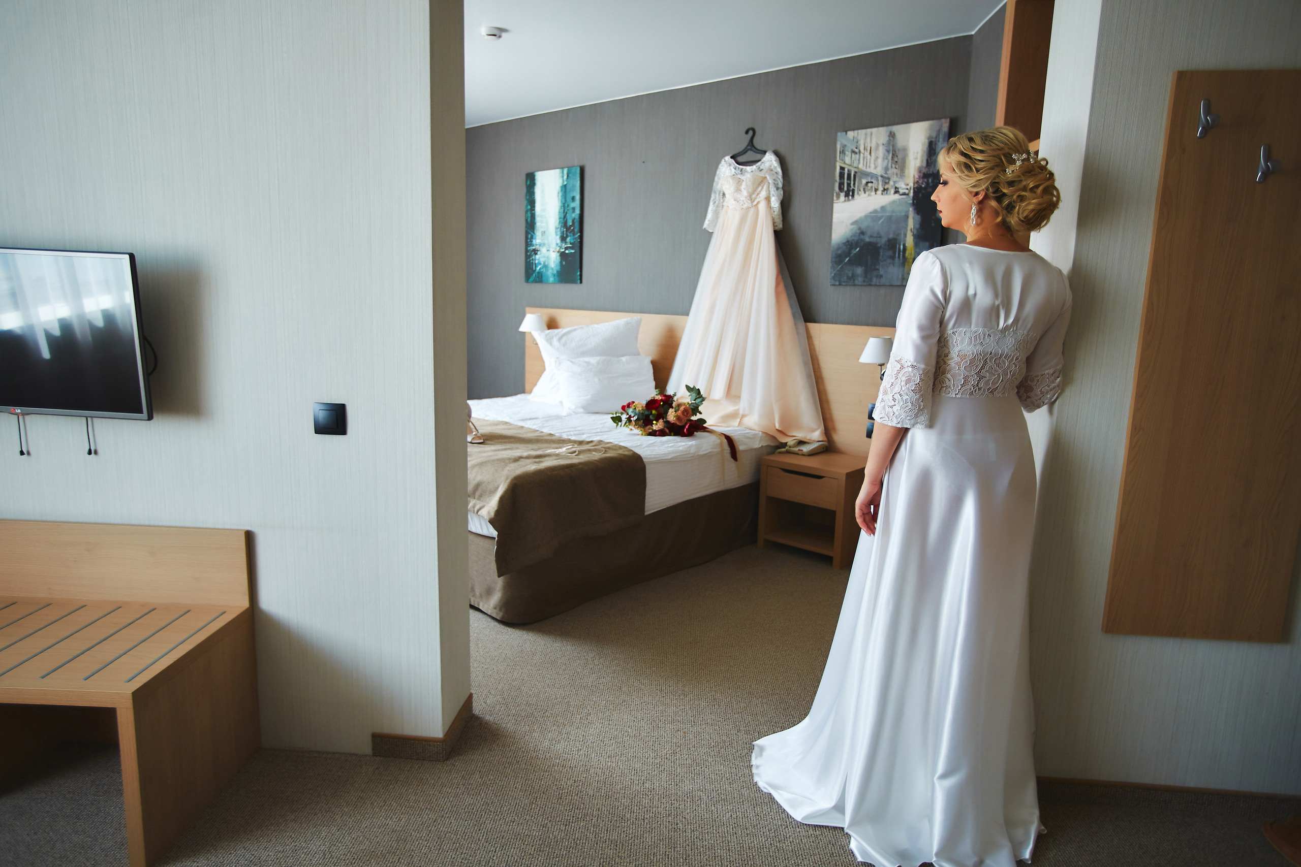 Оксана и Максим. Семейный портретный свадебный фотограф Дмитрий Тимченко. Студия / фото