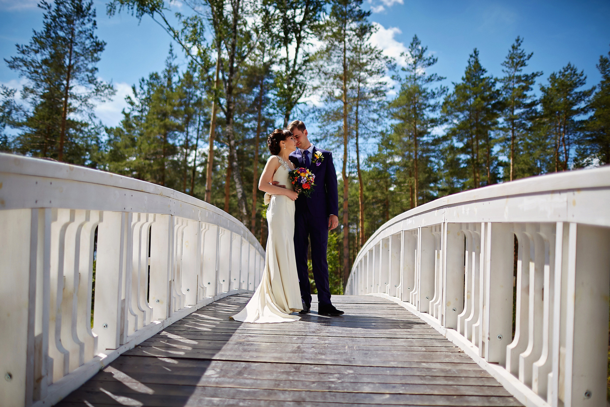 Свадебная фотография. Семейный портретный свадебный фотограф Дмитрий Тимченко. Студия / фото