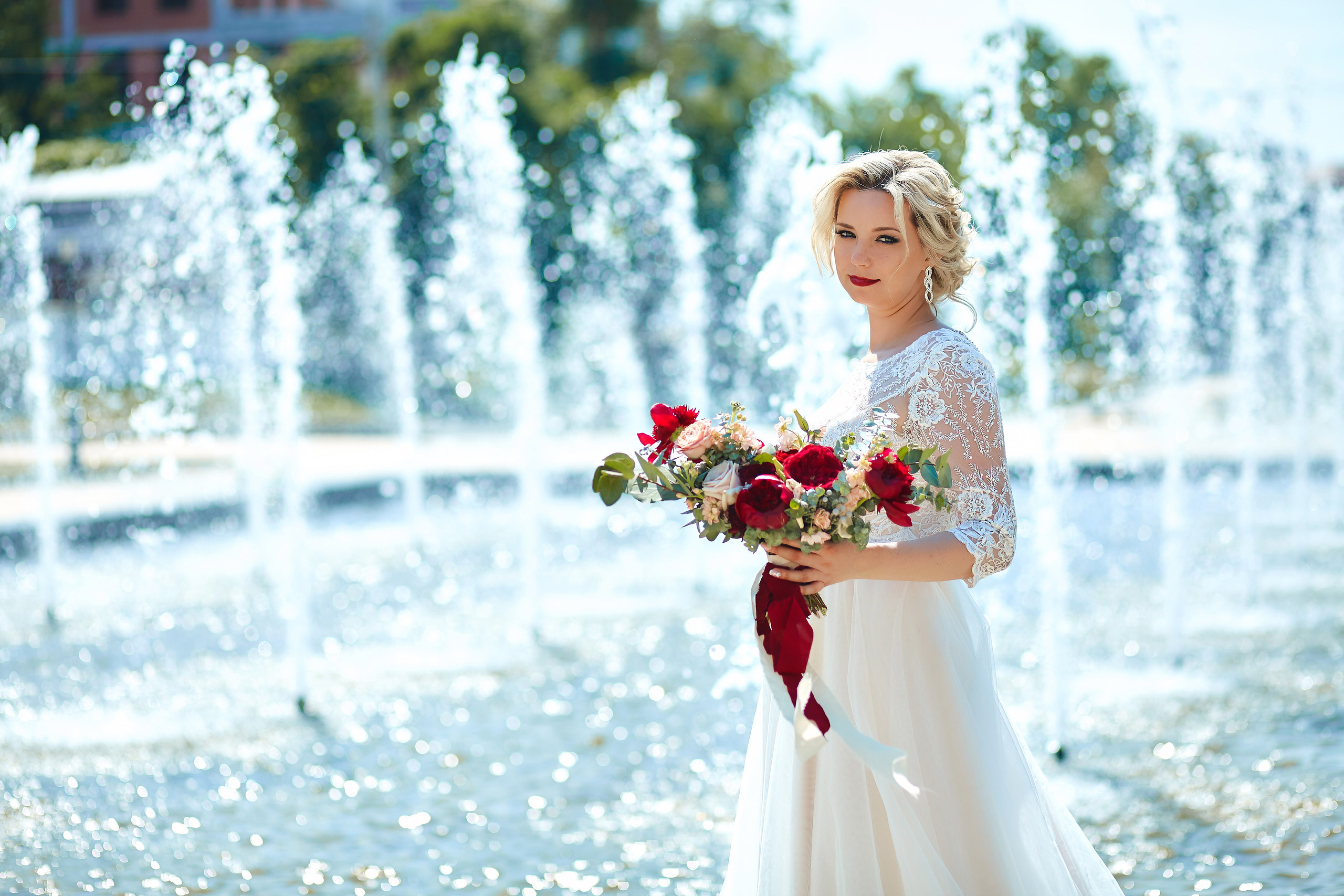 Оксана и Максим. Семейный портретный свадебный фотограф Дмитрий Тимченко. Студия / фото