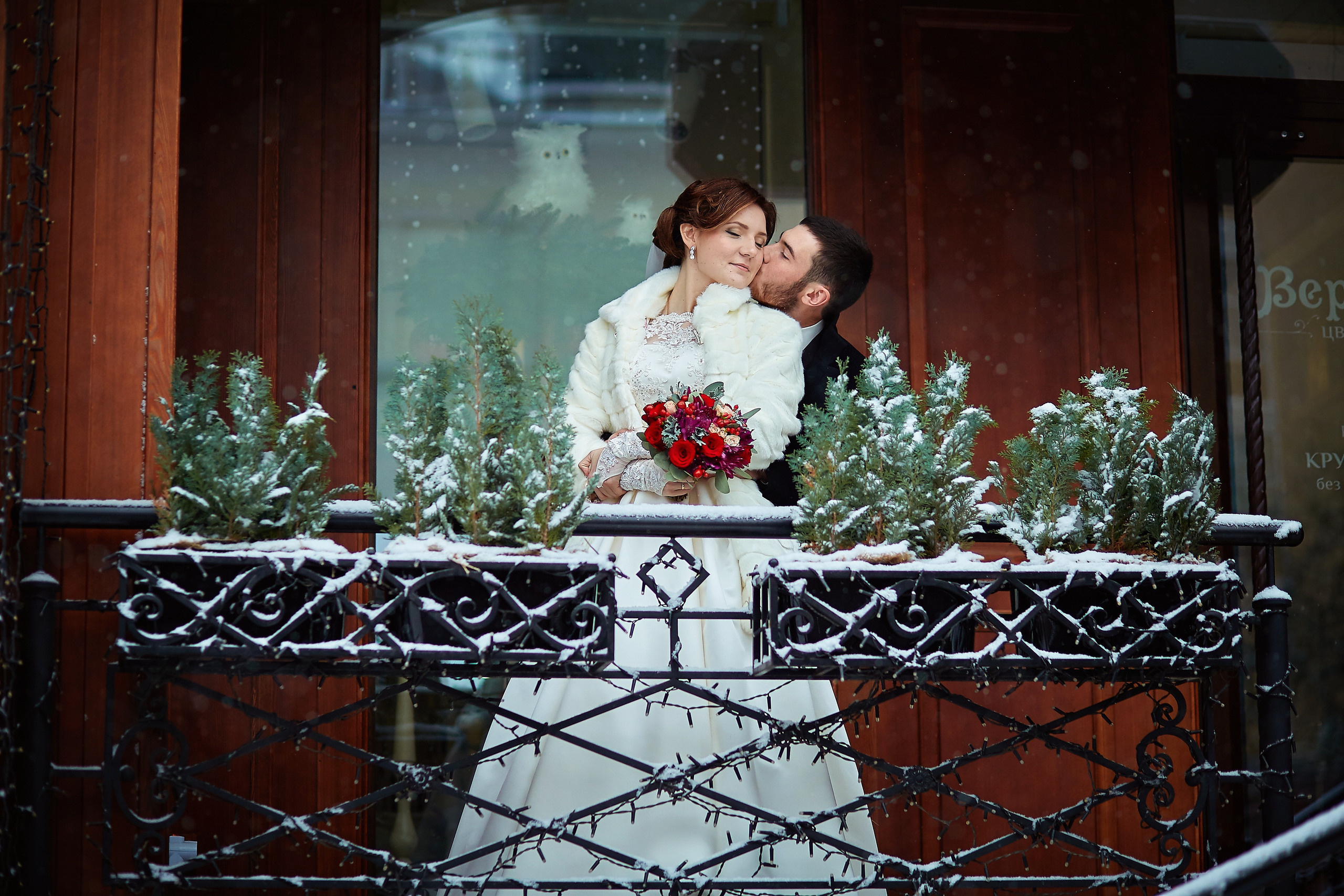 Свадебная фотография. Семейный портретный свадебный фотограф Дмитрий Тимченко. Студия / фото