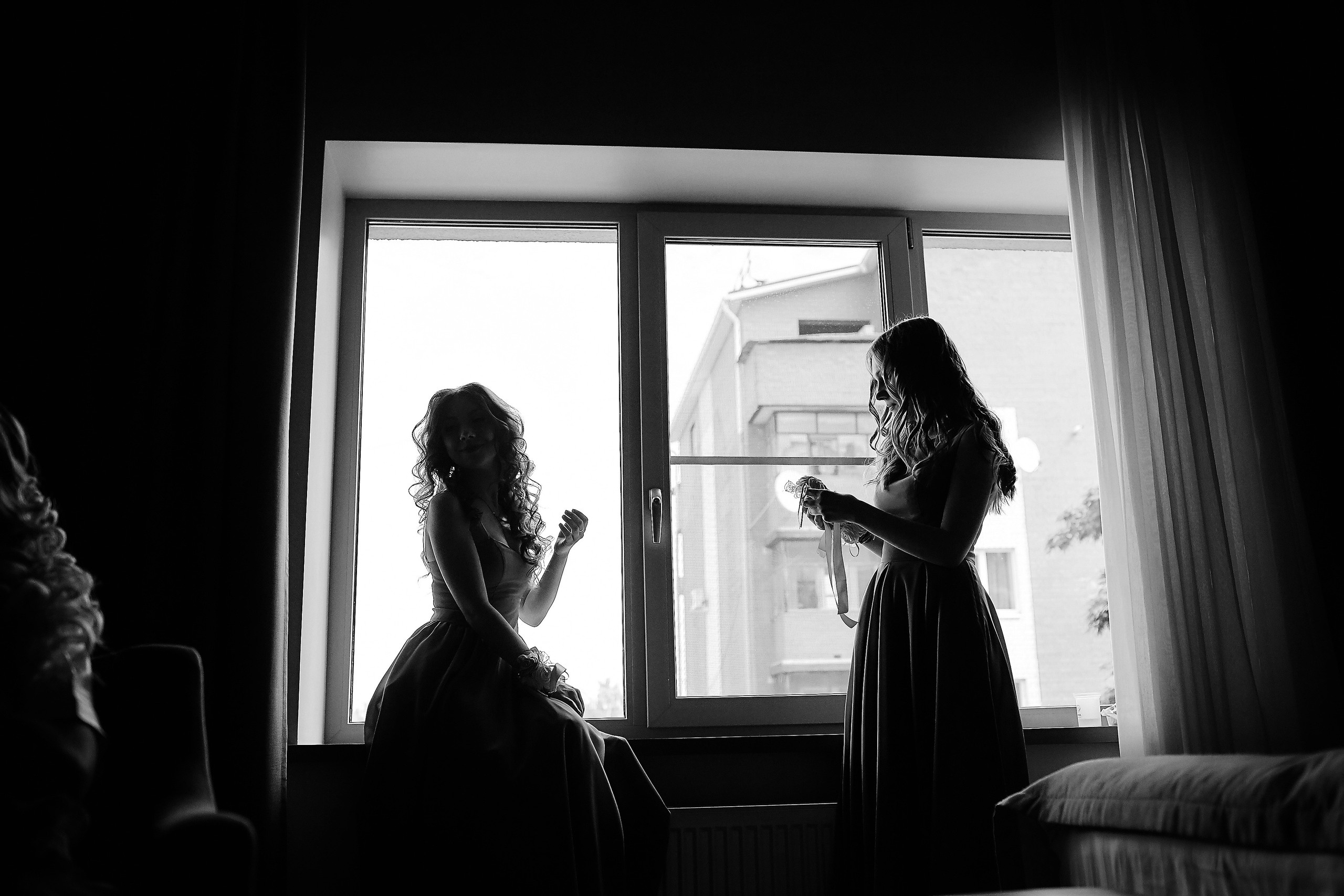 Анастасия и Руслан. Семейный портретный свадебный фотограф Дмитрий Тимченко. Студия / фото