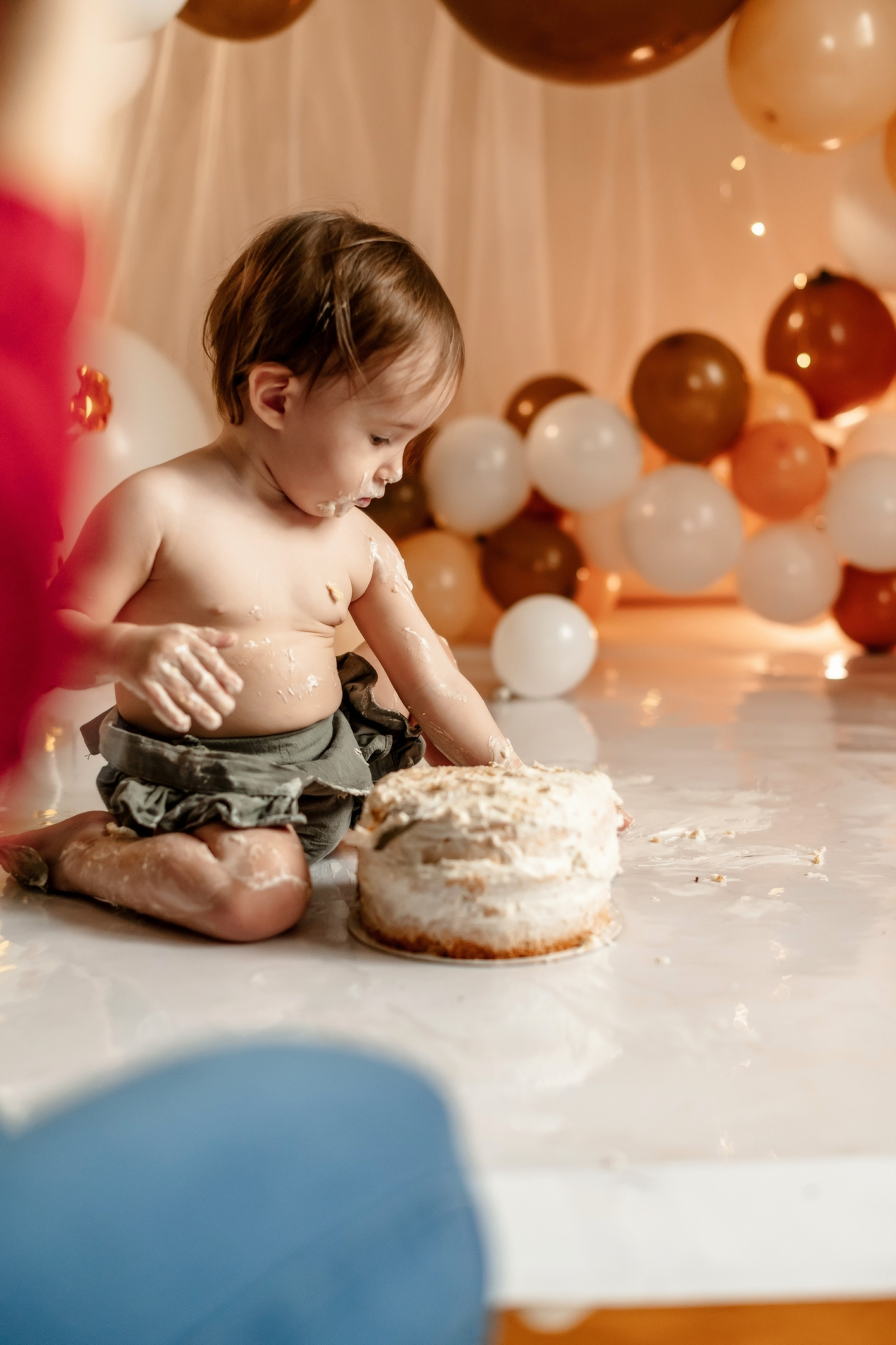 Годовасие с шариками. Фотограф Котова Валентина