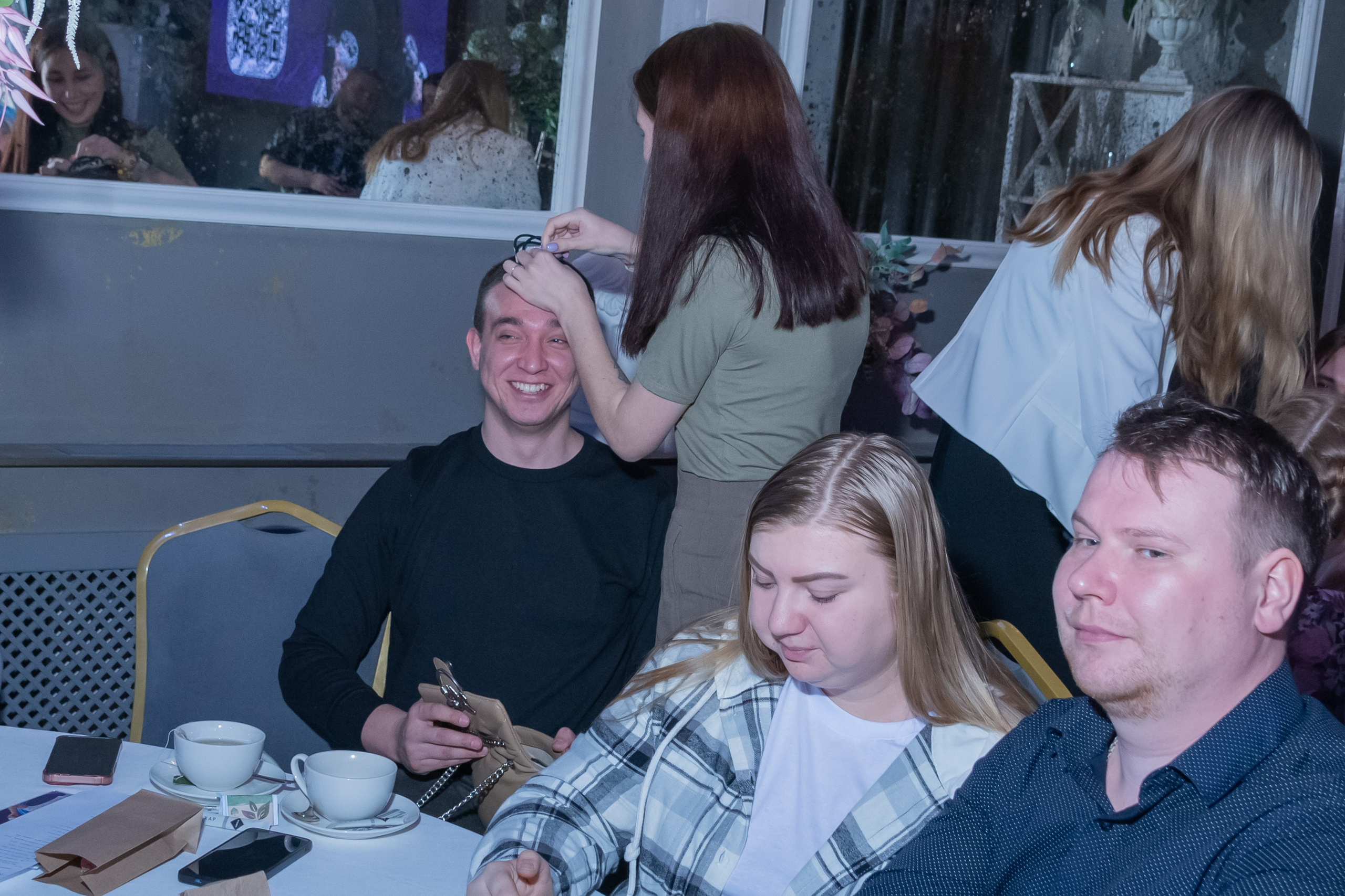 Свадебное чаепитие для молодоженов