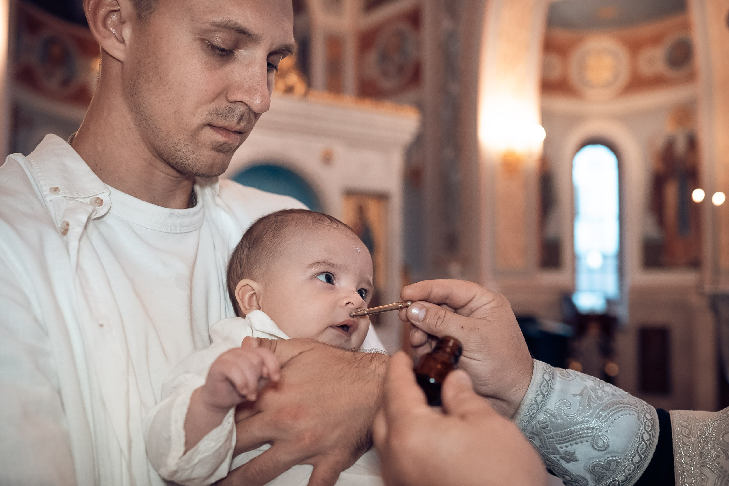 Крещение в Александро-Невском соборе Симферополь. Церковный фотограф Севастополь