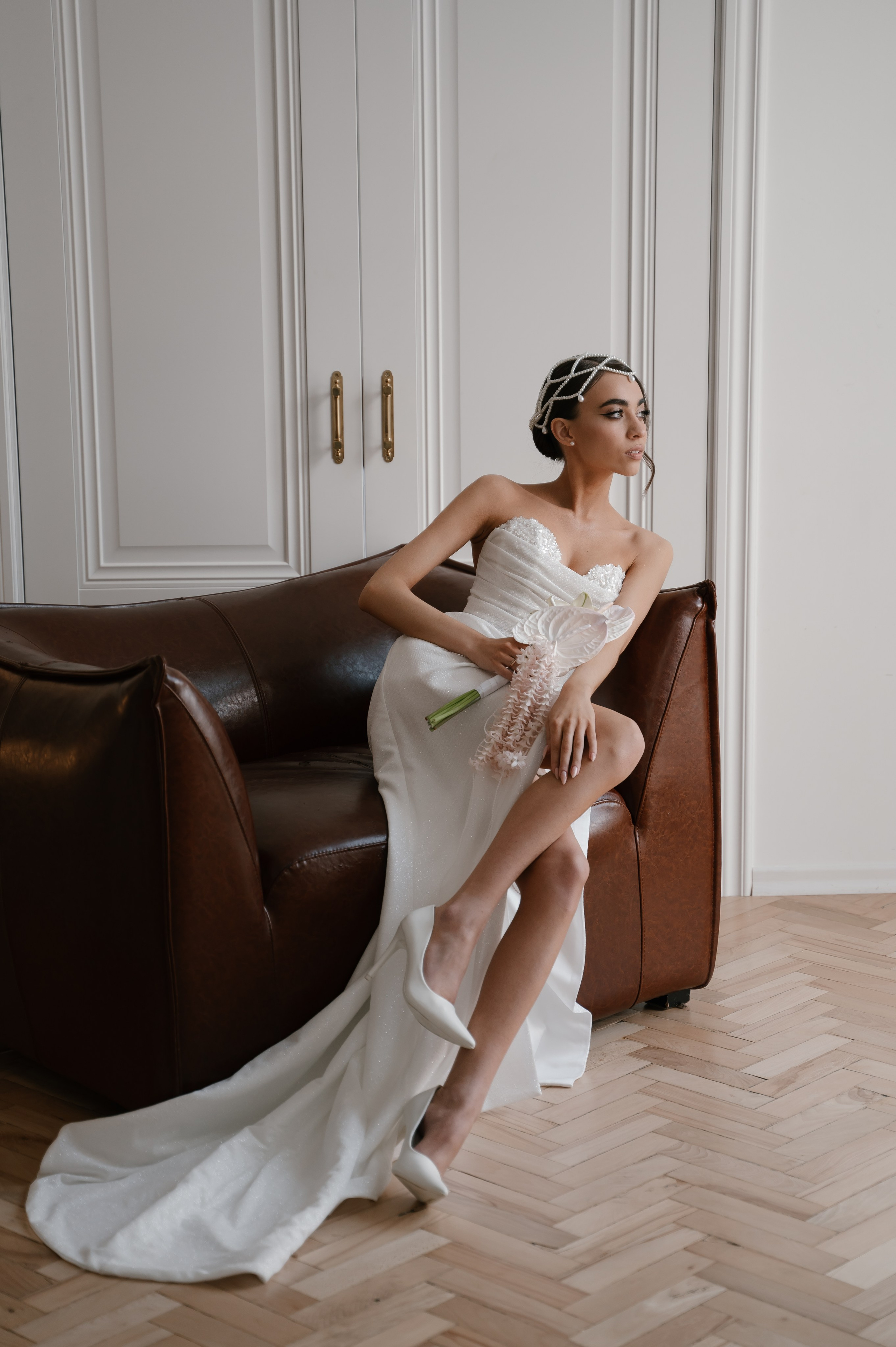 Утро жениха и невесты и съемка в студии. Свадебный и семейный фотограф Пенза Анастасия Артюшкина