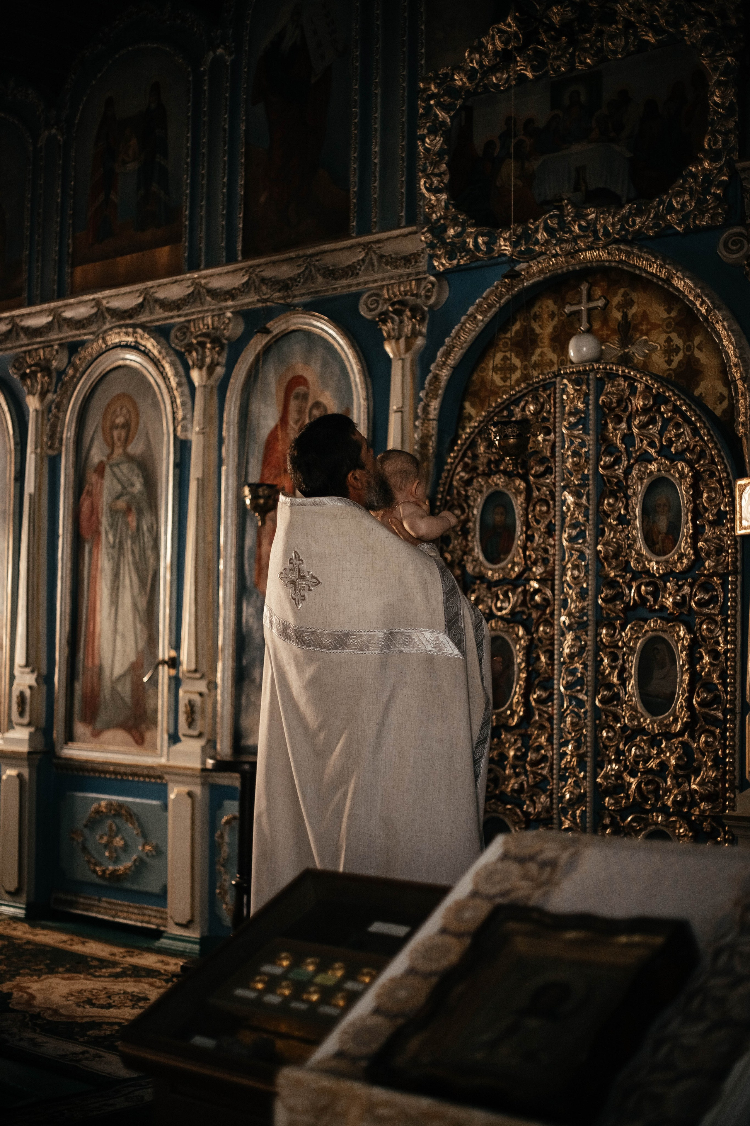 Таинство Крещения Мирославы. Фотограф Сальск Катерина