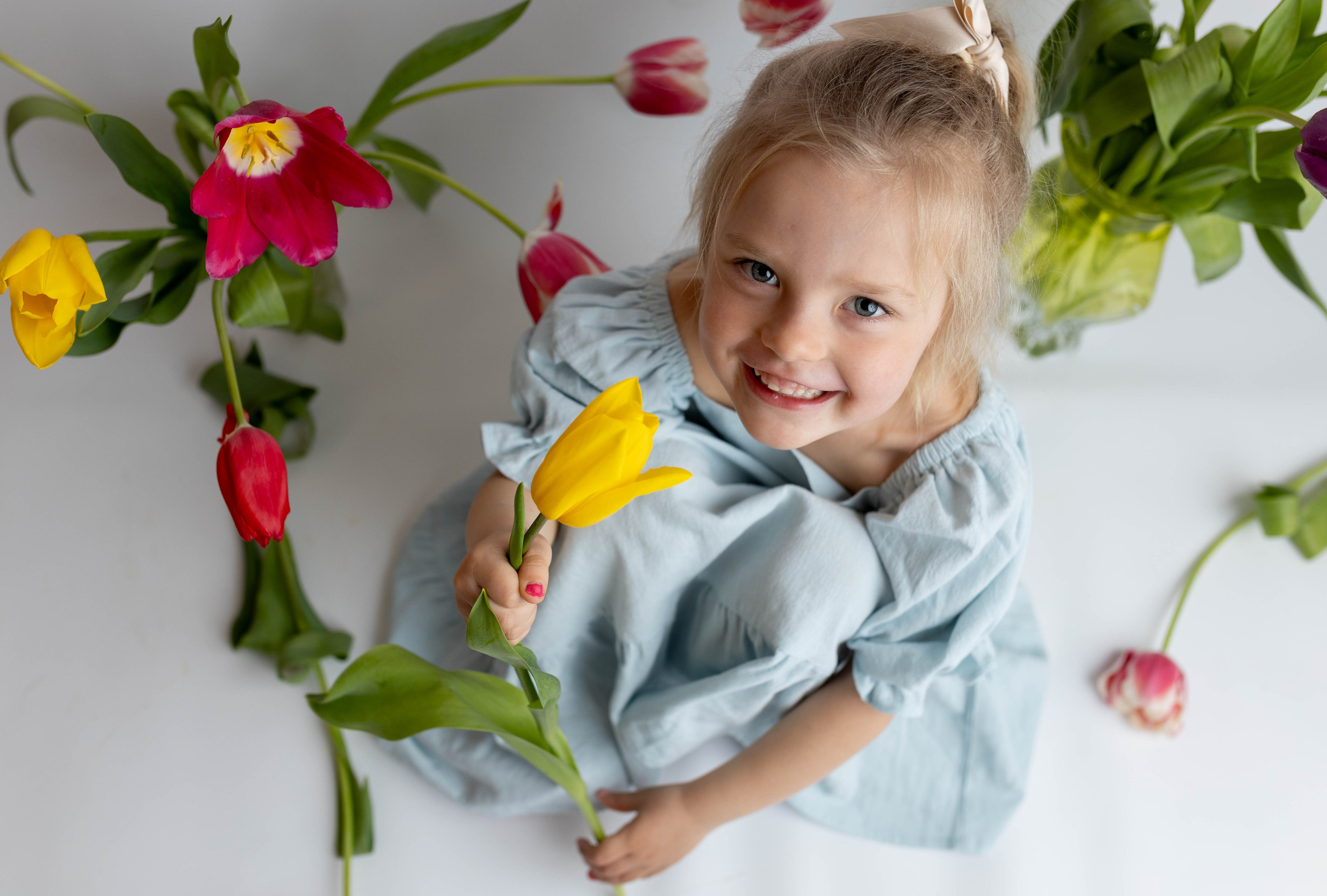 Весенние. Фотограф новорожденных и семей с детьми Севастополь