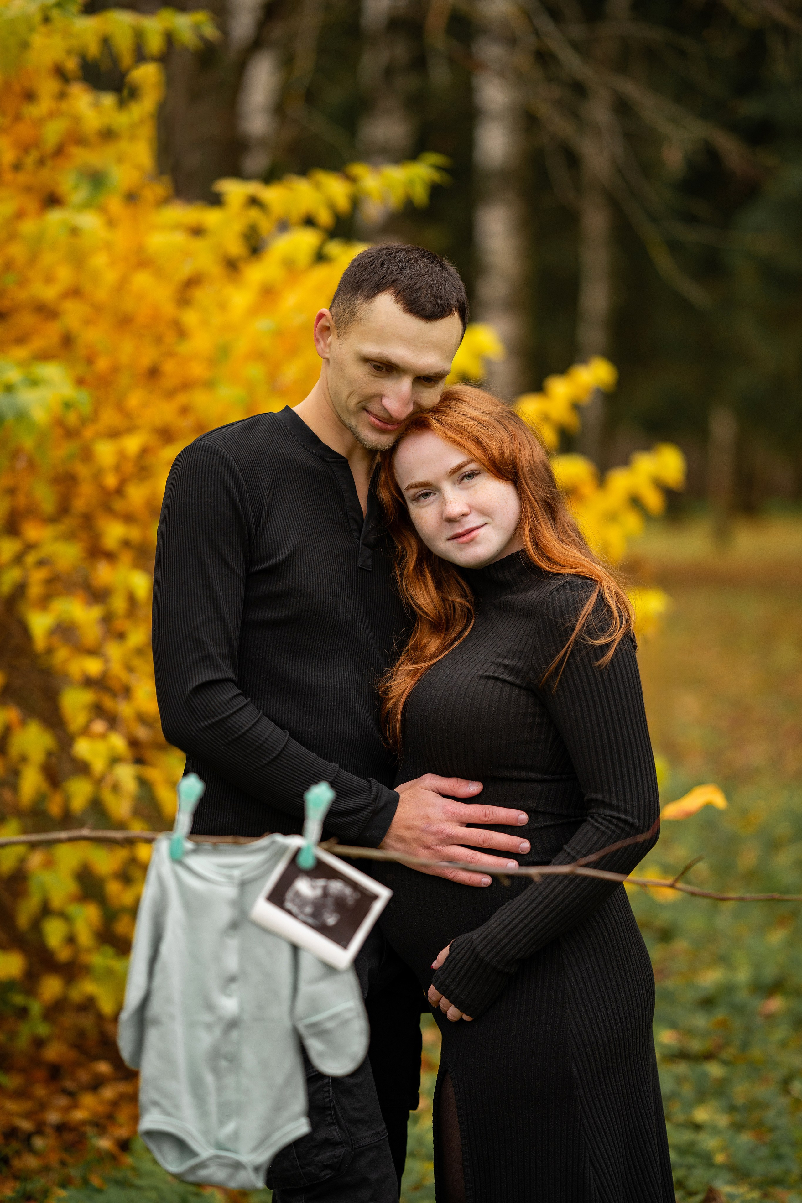 Мото-семья в ожидании. Творческий фотограф Вологда