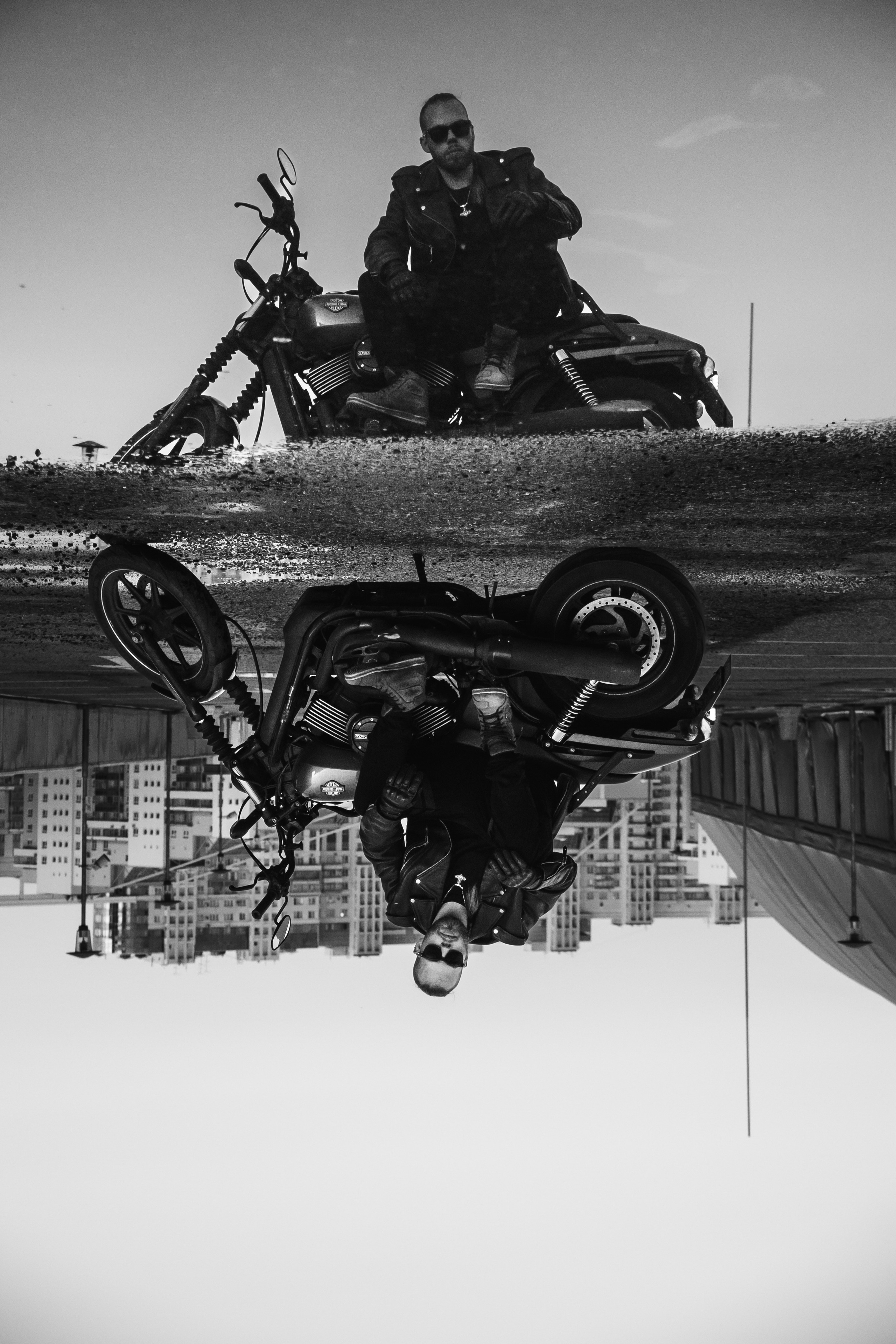 Иван и Harley Davidson. Наталия Фролова. Фотограф. Москва