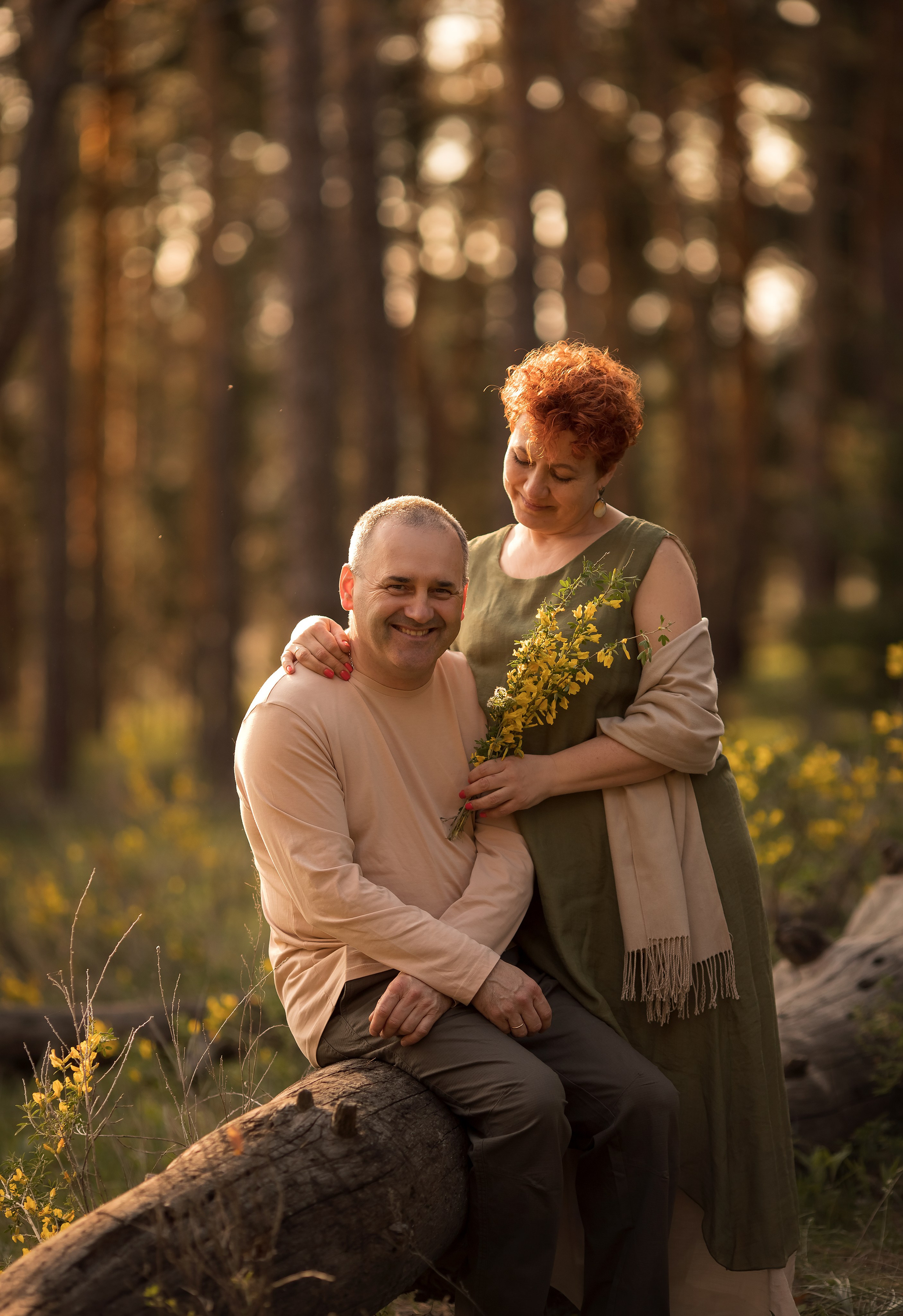 В весеннем лесу. Семейный и детский фотограф в Саратове Полина Коткина
