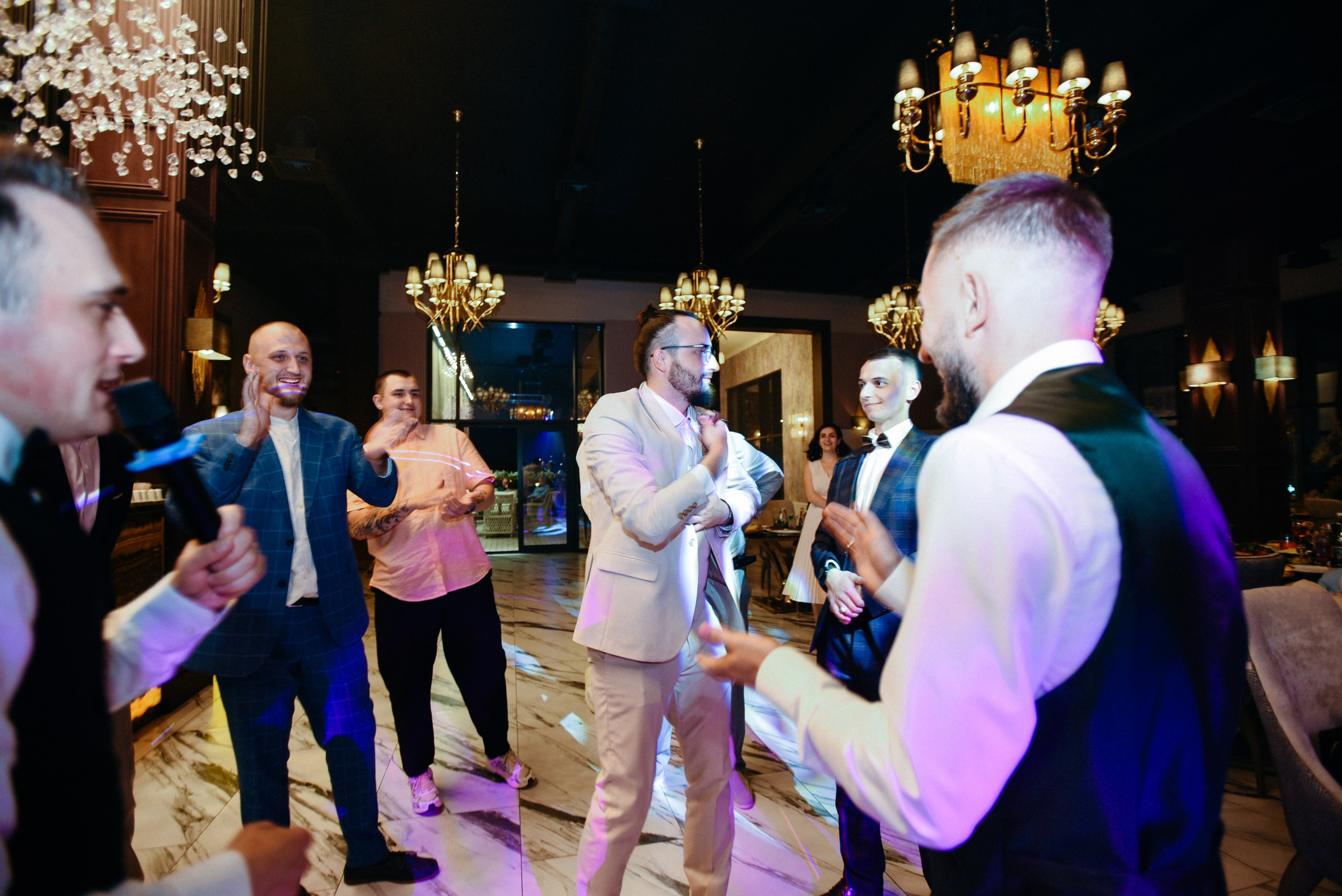 Виктор и Ангелина Банкет на 100 гостей Ресторан Segreto. Фотограф Лола Волна, город Москва