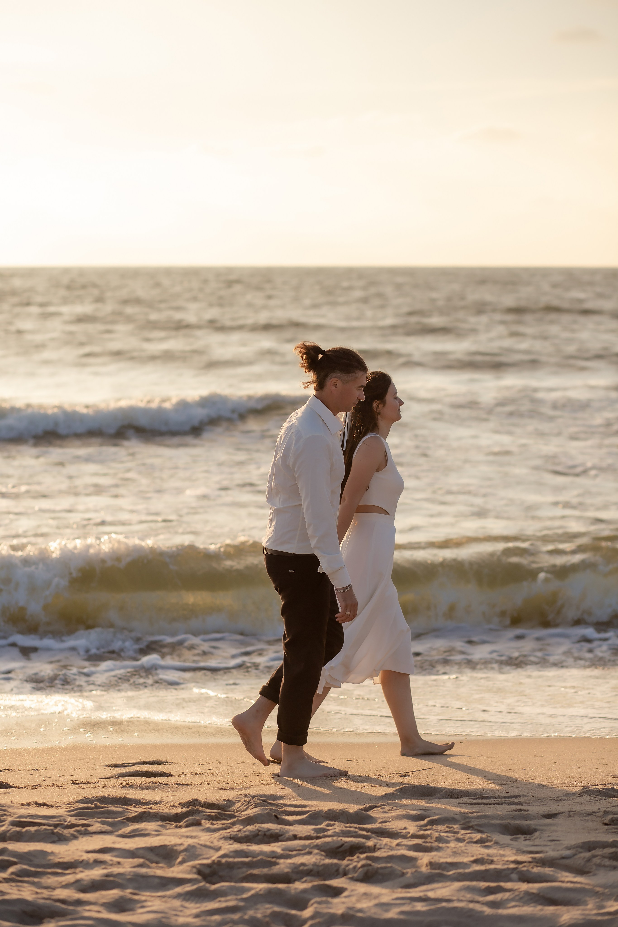 Ирина и Данил. Закат. Фотограф в Калининграде Решетникова Алина