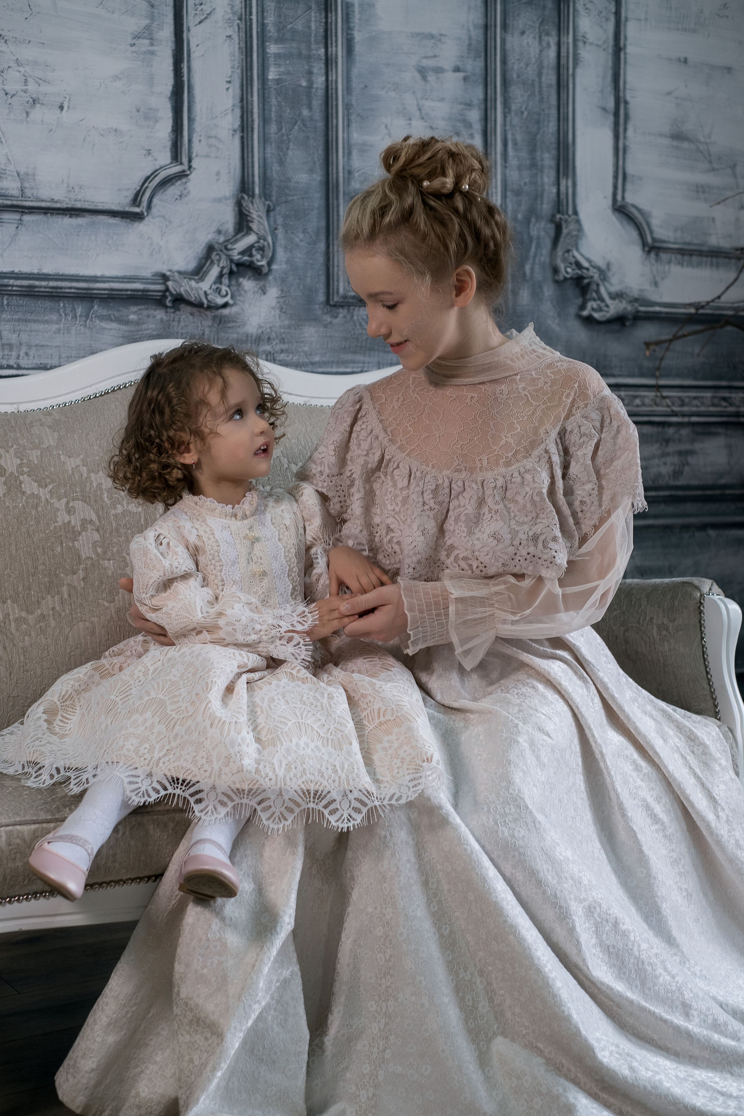 Женский портрет в стиле «Винтаж»