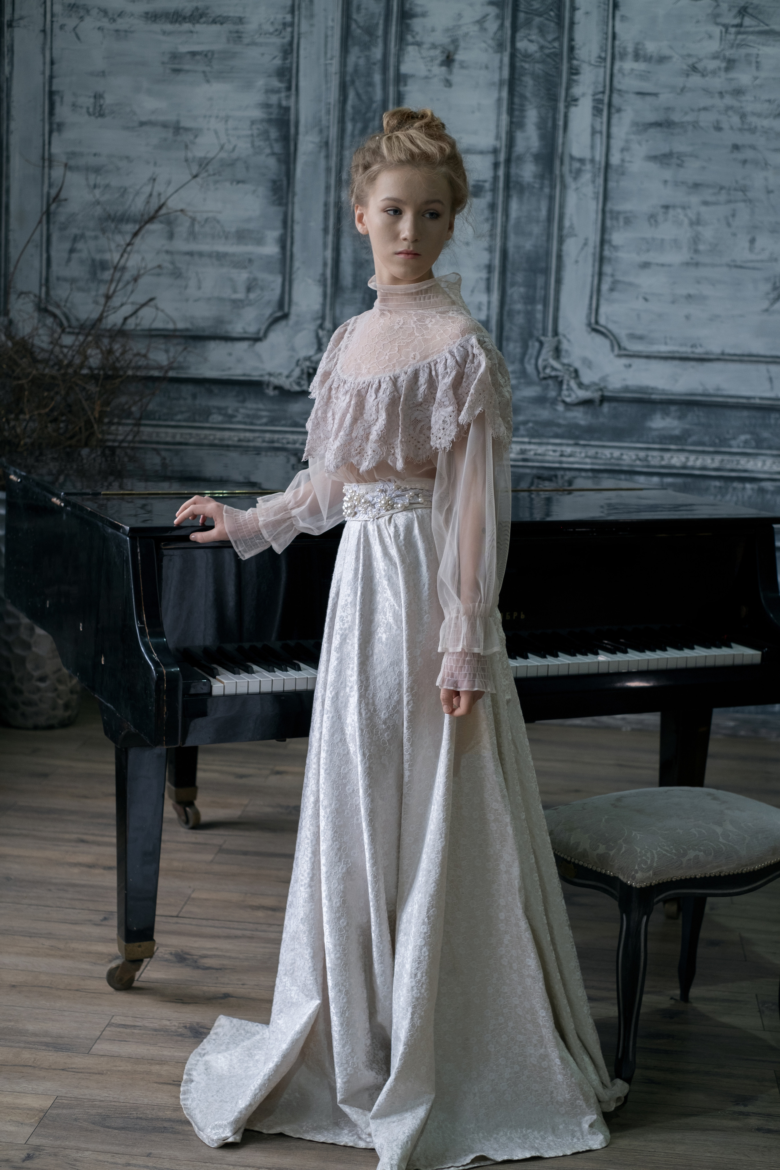 Женский портрет в стиле «Винтаж»