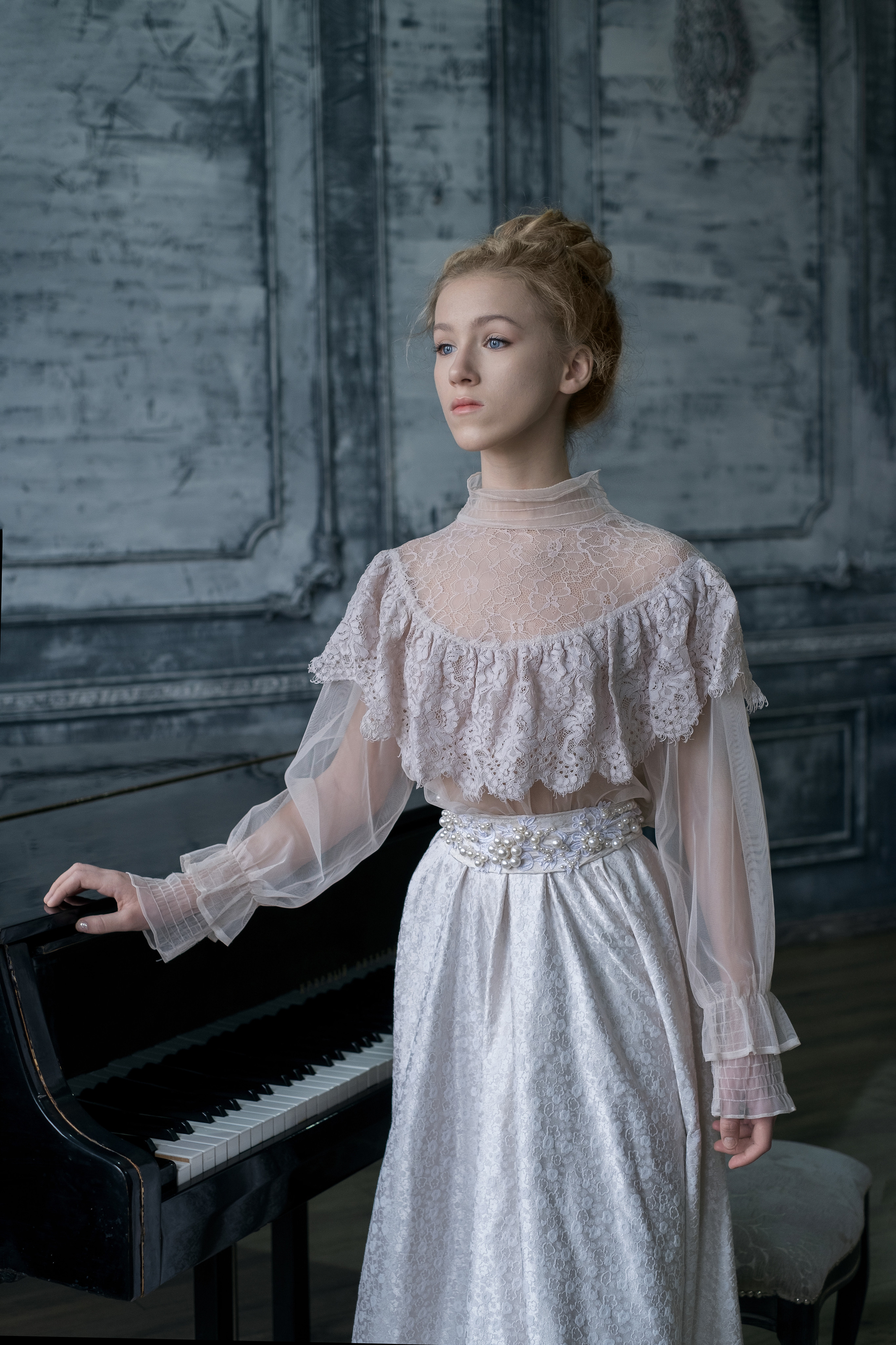 Женский портрет в стиле «Винтаж»