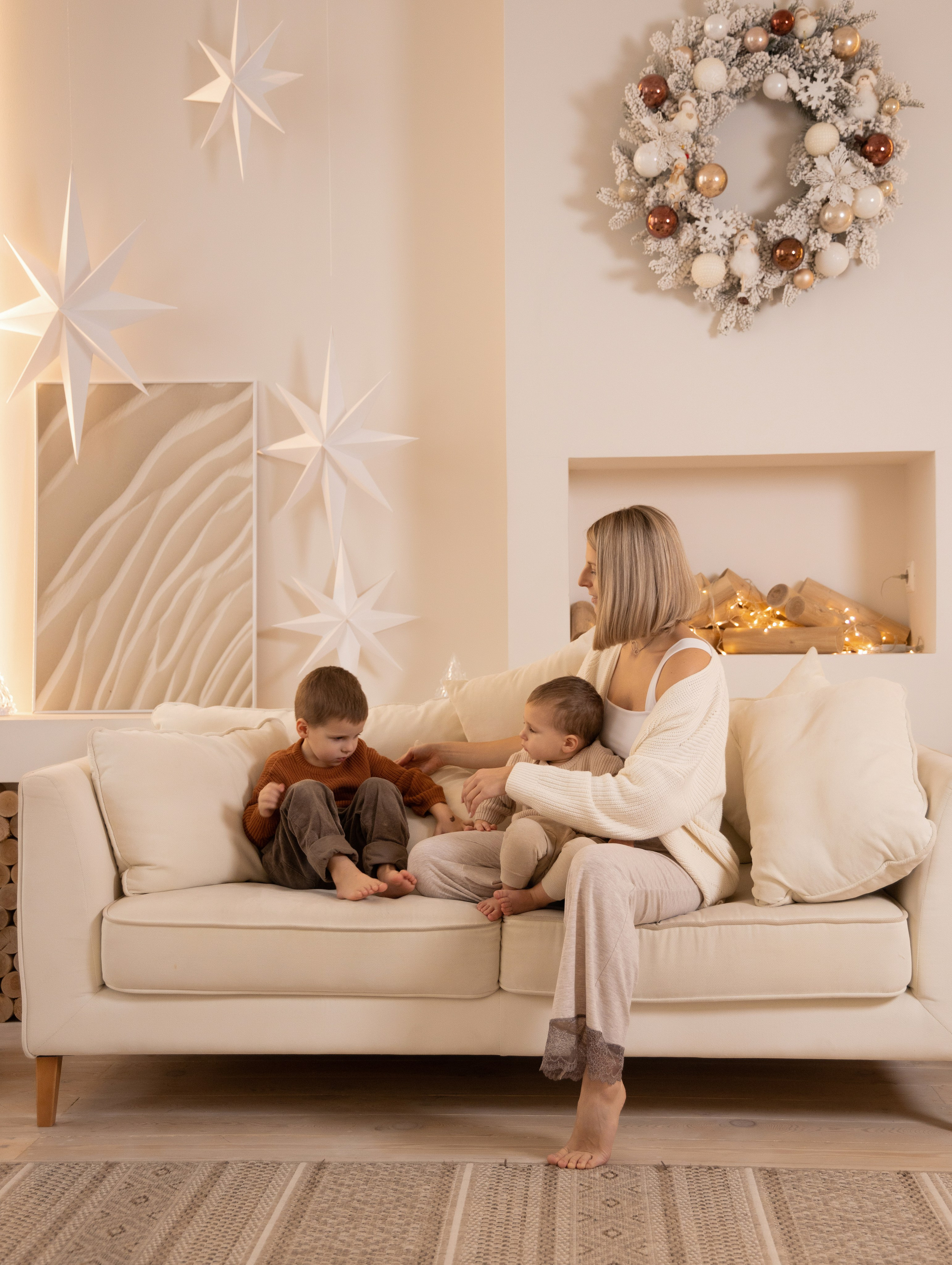 Новогодняя семейная фотосессия. Фотограф НСК-Кем-СПБ Александра Фомич