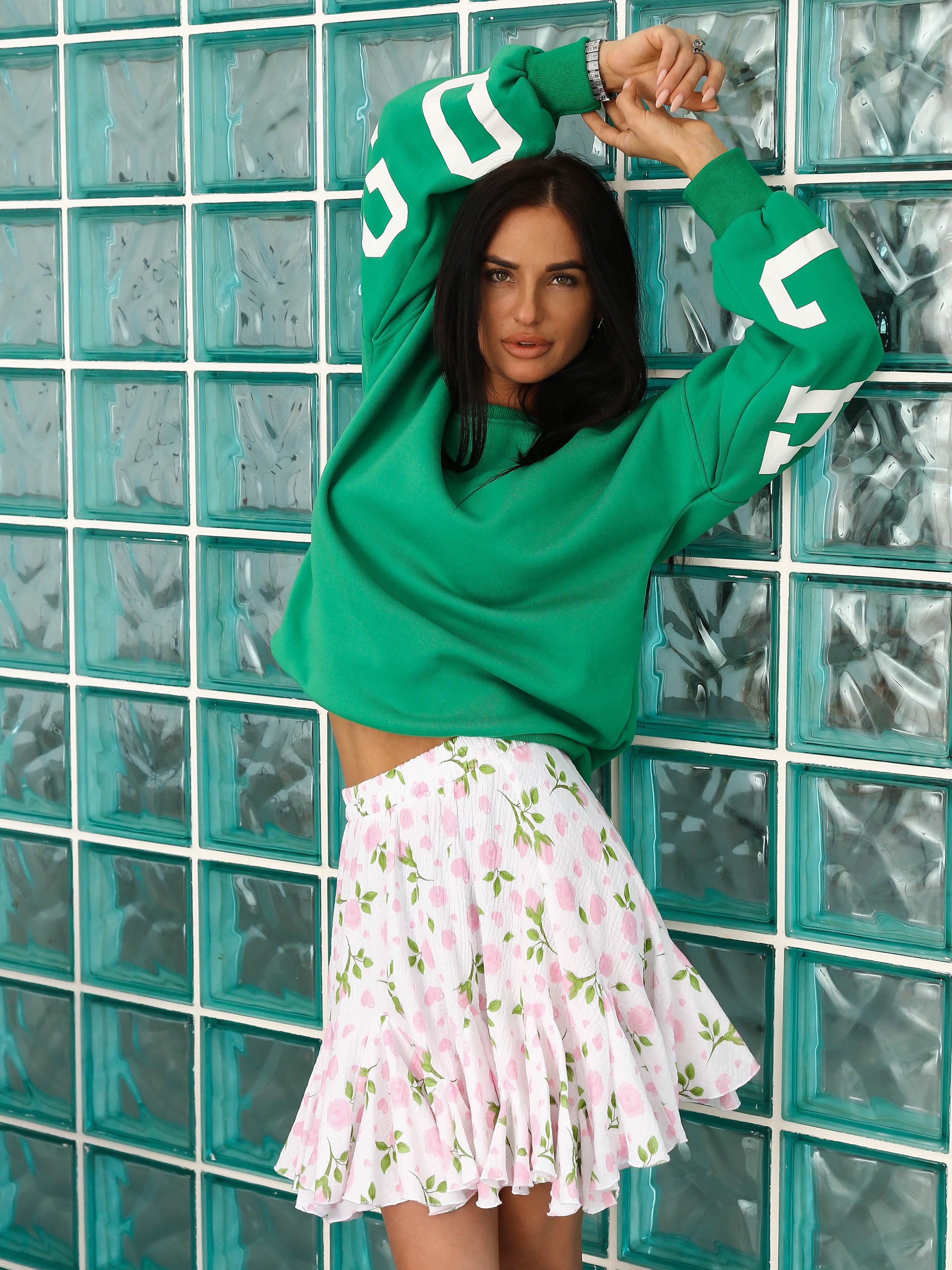 Имиджевая съемка летней юбки , съемка товара для маркетплейса, каталожная съемка, пример карточки товара