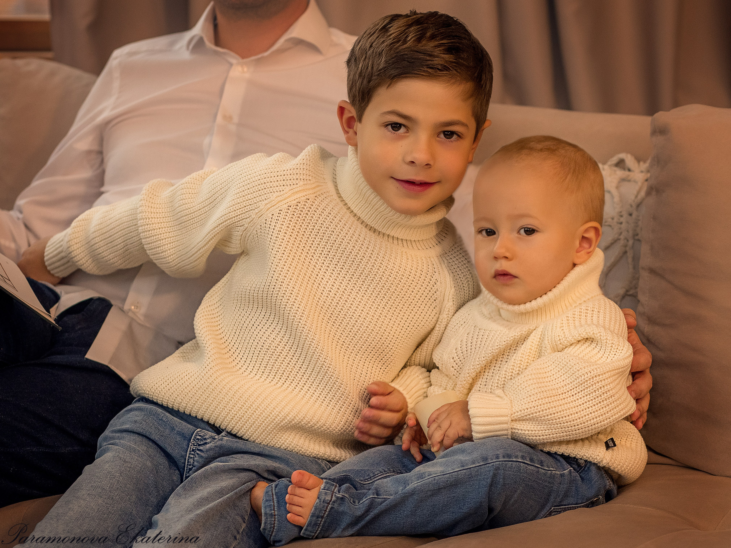 Семейный новый год. Семейный и детский фотограф В Москве Парамонова Екатерина