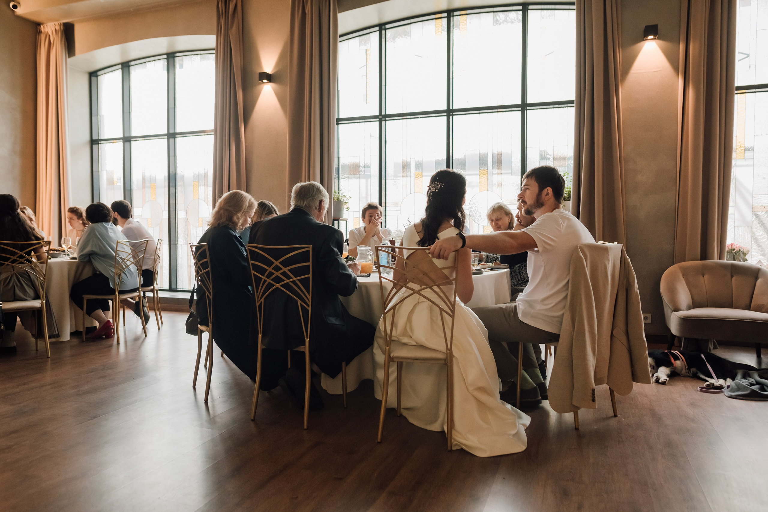 Таня и Миша. Свадьба в лофте. Свадебный и семейный фотограф в Москве Евгения Лисина