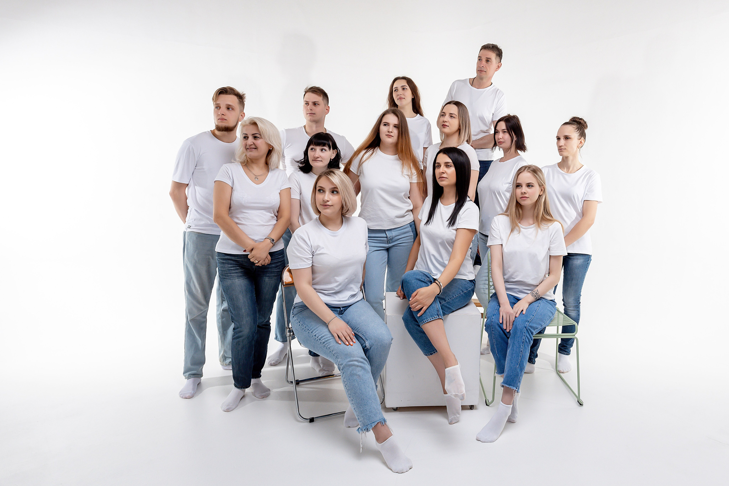 СЪЁМКА КОЛЛЕКТИВА В СТУДИИ. Свадебный фотограф в Воронеже Ирина Кривцова