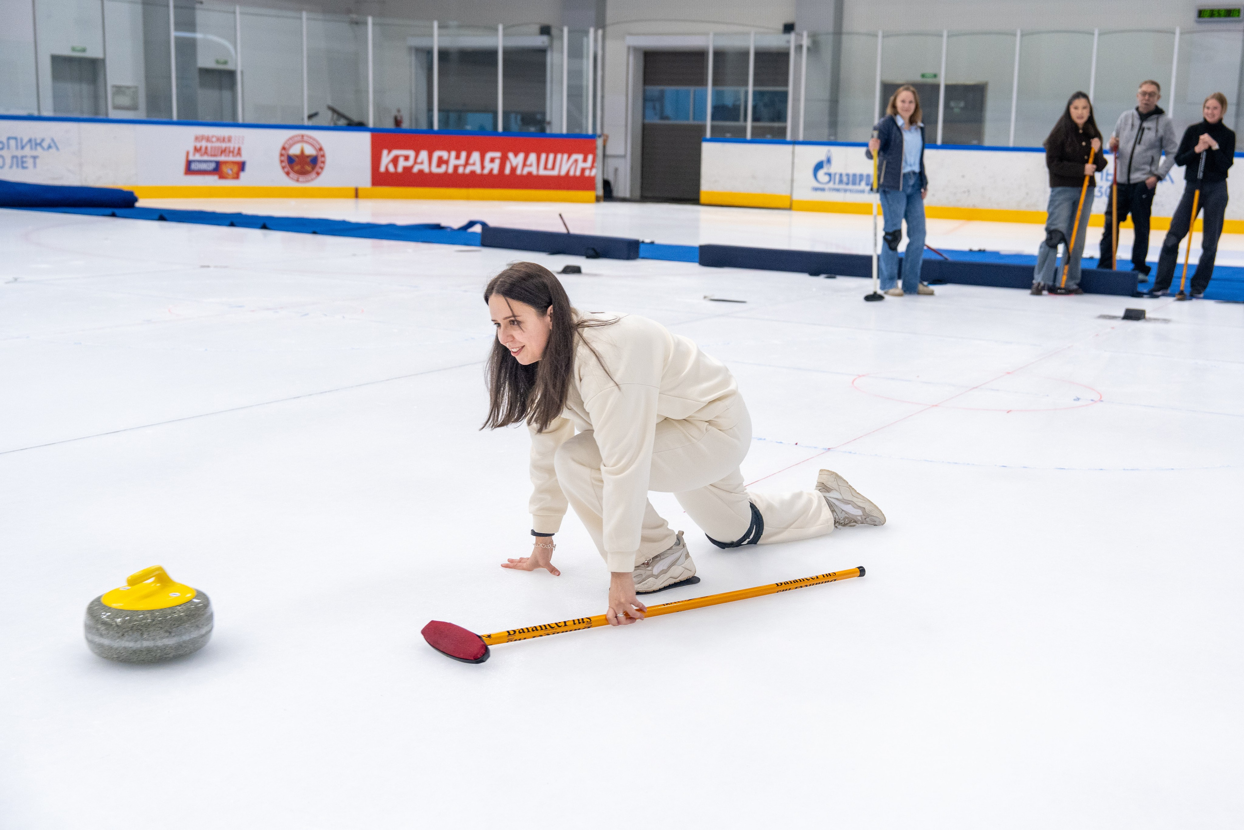 Керлинг для компании Р-Фарм. Репортажный фотограф в Красной Поляне и Сочи Павлюченко Екатерина