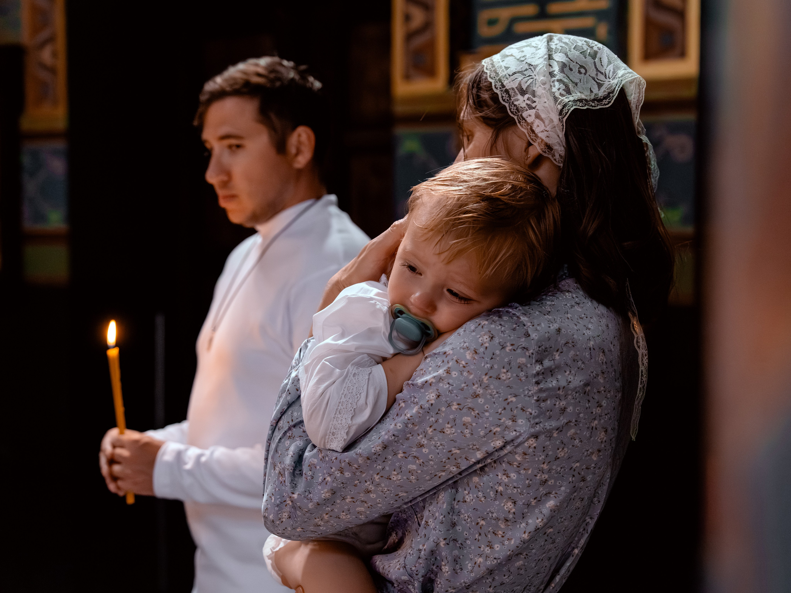 Крещение Матвея. Репортажный фотограф в Красной Поляне и Сочи Павлюченко Екатерина