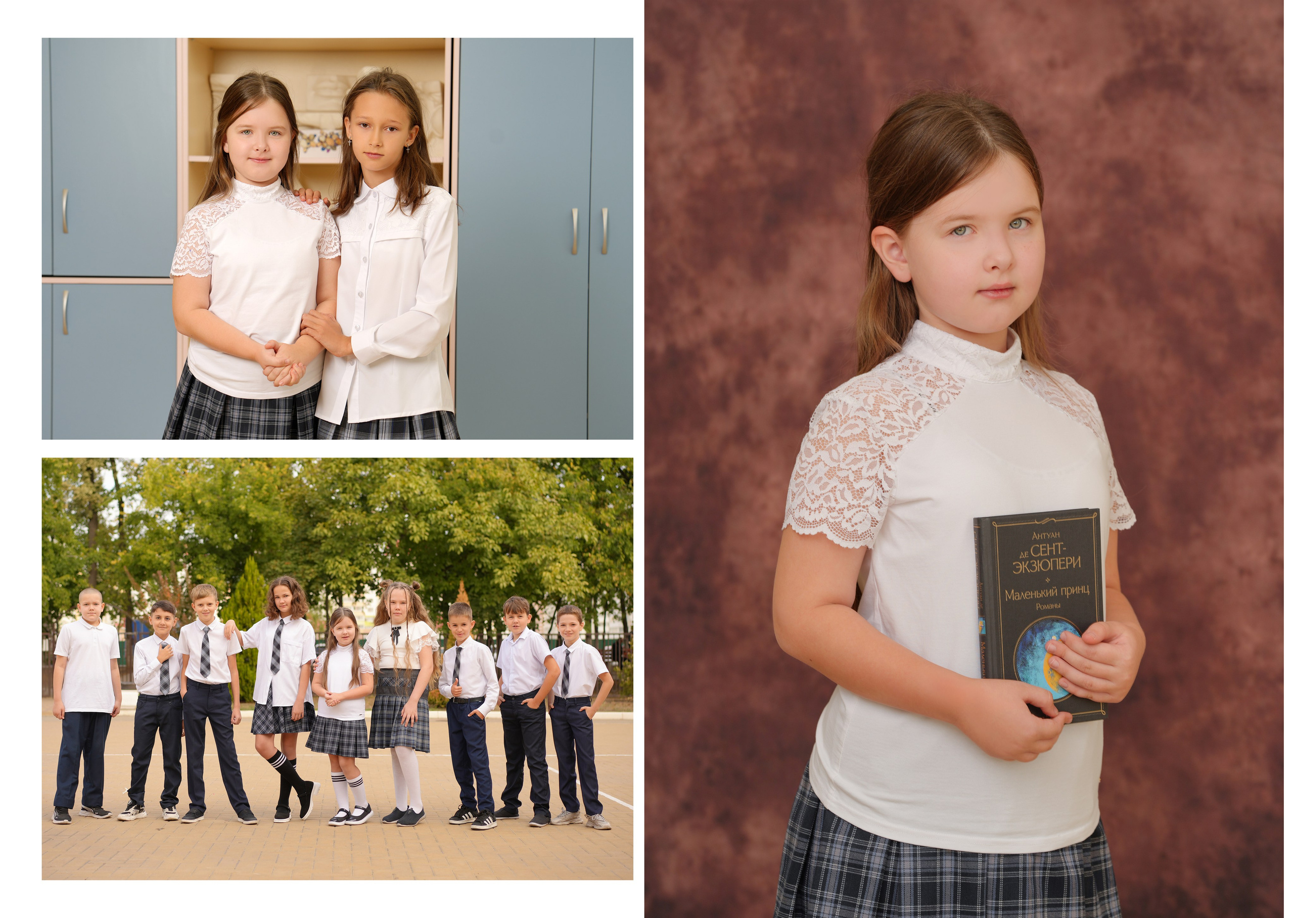 ШКОЛА 104 — 4 «В» класс. Красивый выпускной альбом в Краснодаре